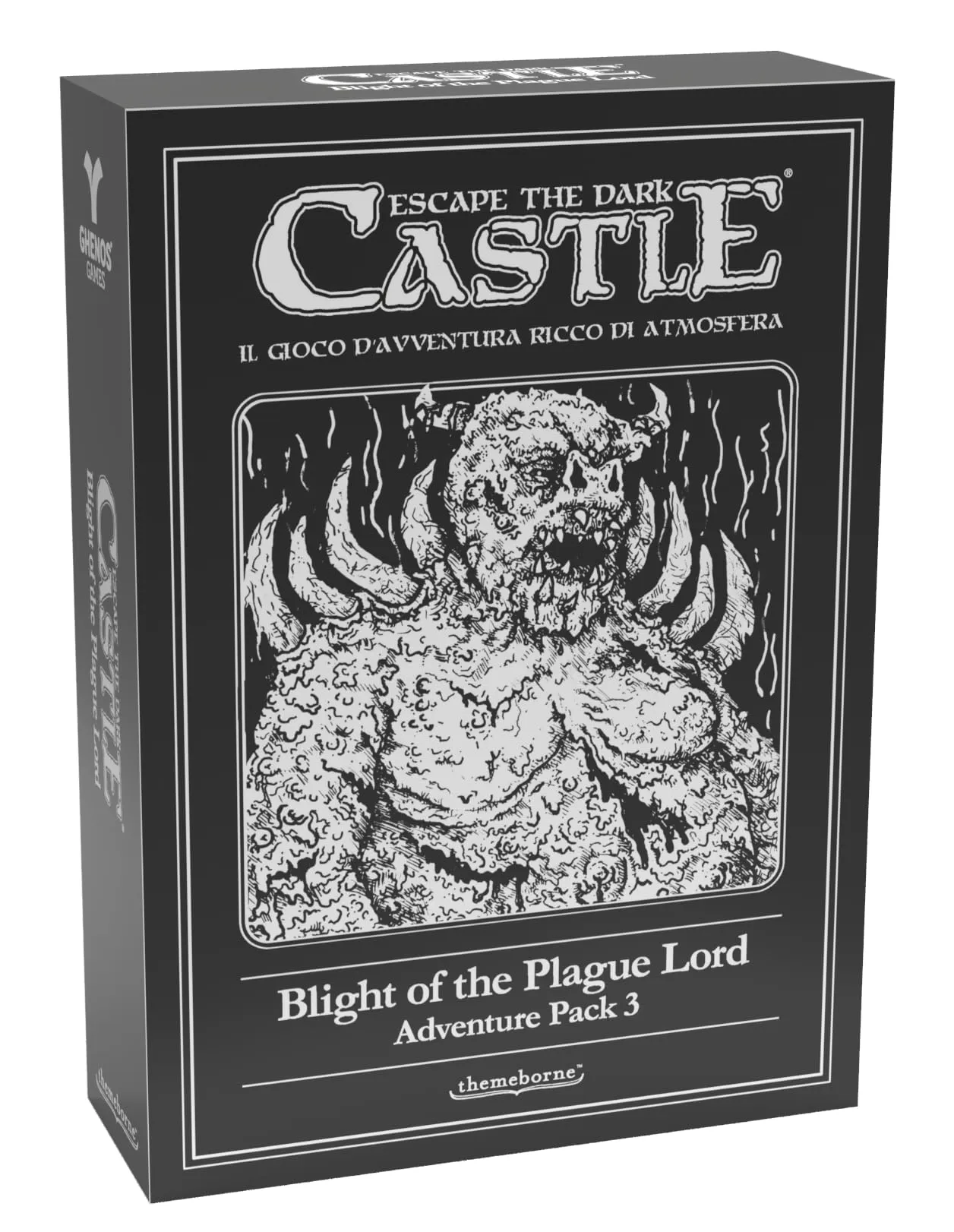 Ghenos Games Escape the Dark Castle EXP 3 Blight of the Plague Lord Espansione in italiano