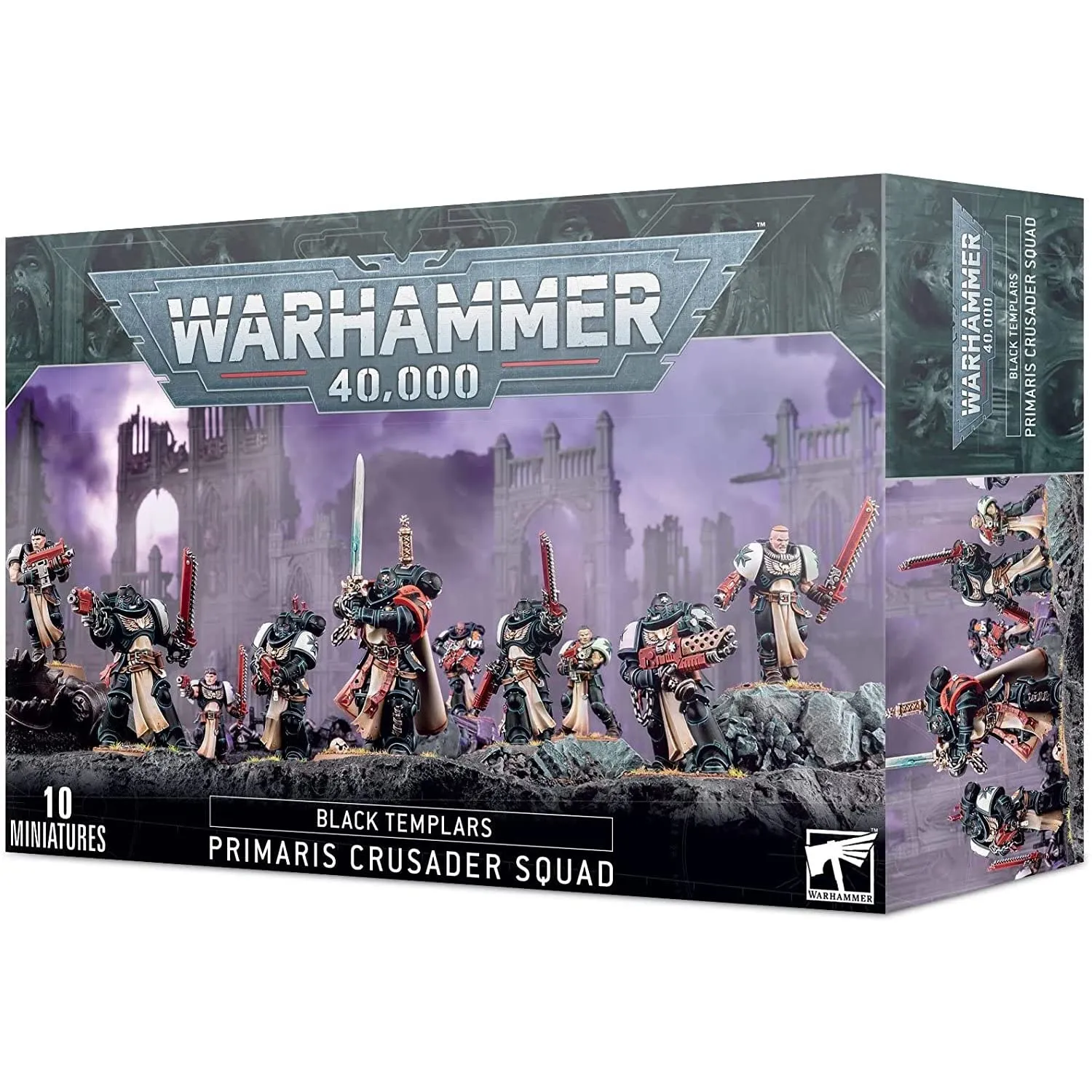 Games Workshop - Warhammer 40.000 - Templari Neri: Primaris Crusader Squad