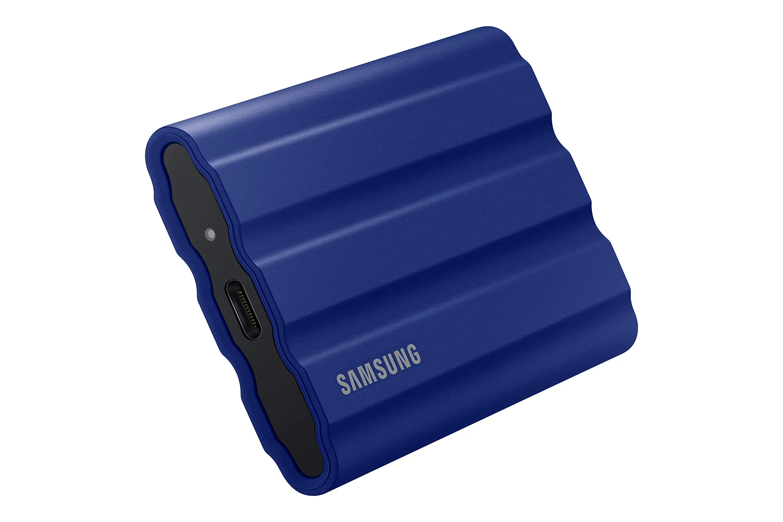 Samsung MU-PE1T0R/EU T7 Shield SSD Portatile da 1TB, USB 3.2 Gen.2, blu,compatibile con Mac, iPhone e iPad