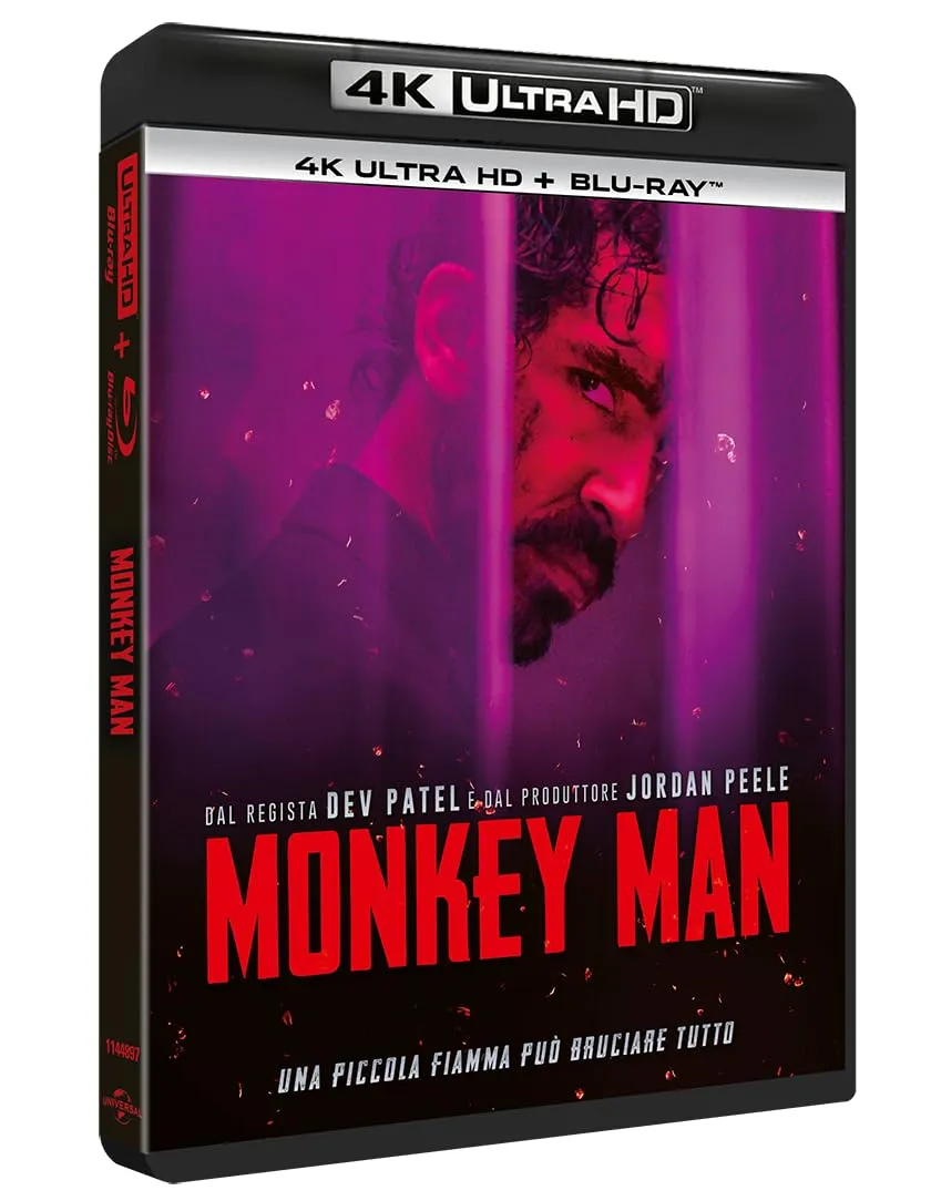 Monkey Man (4K UHD + Blu-ray)