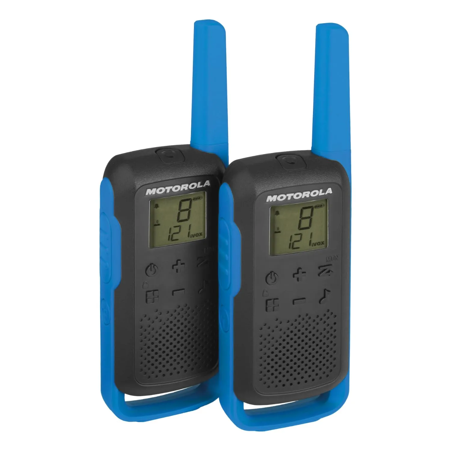 MOTOROLA Solutions - Lotto di 2 Walkie Talkie - TALKABOUT T62 - PMR446 - Blu - Lungo raggio - USB