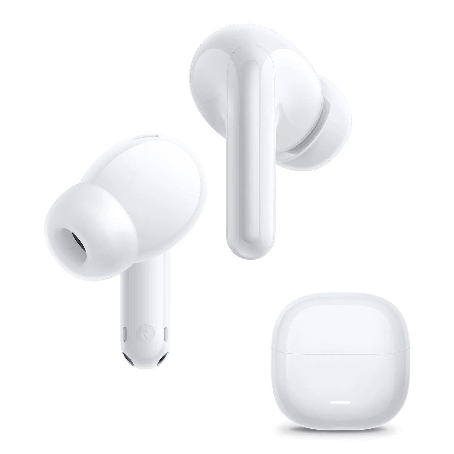 XIAOMI Redmi Buds 8 Lite: cuffie TWS in-ear con cancellazione del rumore fino a 42 dB, driver da 12,4 mm per bassi potenti, autonomia fino a 36h, 5 EQ e Bluetooth 5.4, Bianco