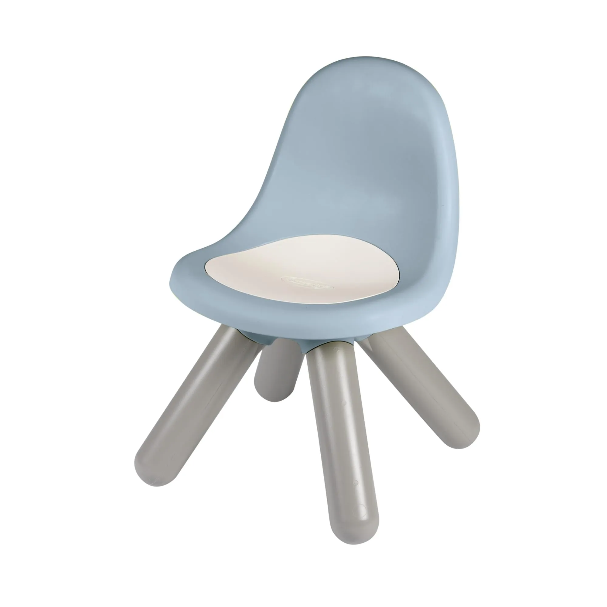 Smoby Life - Sedia per bambini blu, realizzata in materiale riciclato, resistente ai raggi UV, plastica resistente, per interni ed esterni, a partire dai 18 mesi in su