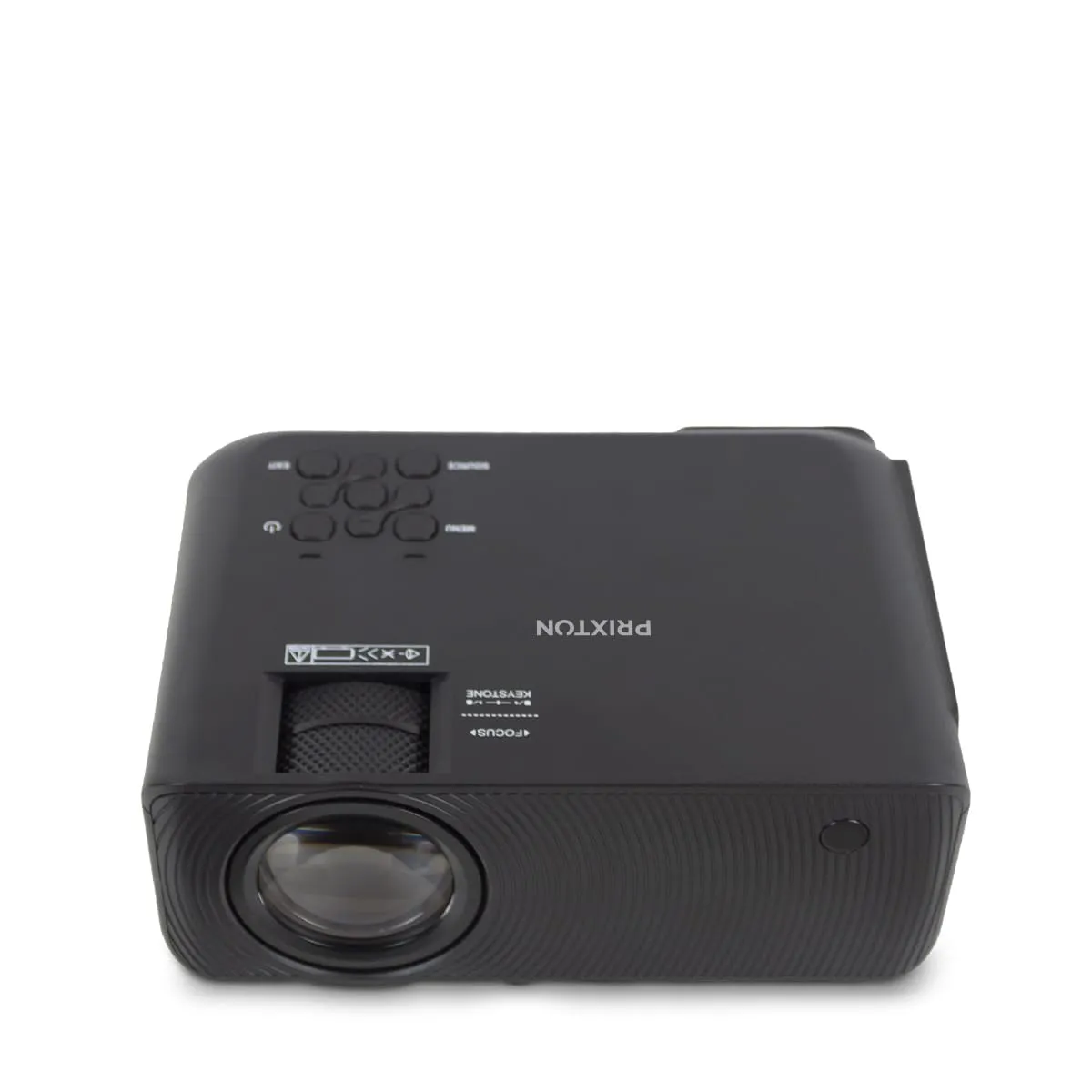 PRIXTON Videoproiettore WiFi Deluxe, Proiettore Portatile, Risoluzione Full HD compatibile con Video 4K, 7.000 lumen, 180 ANSI Lumens, Dimensioni fino a 230”, Compatibile con Chromecast