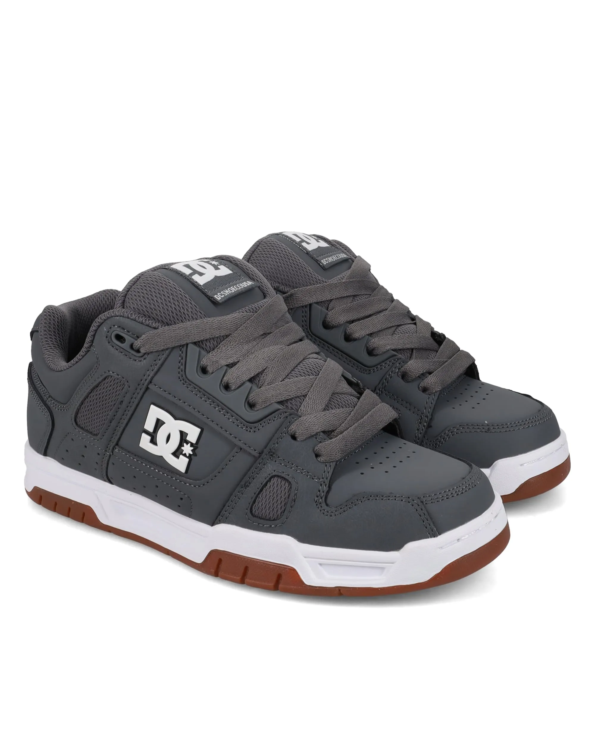 DC Shoes Uomo Stag Basket, Grigio, 43 EU
