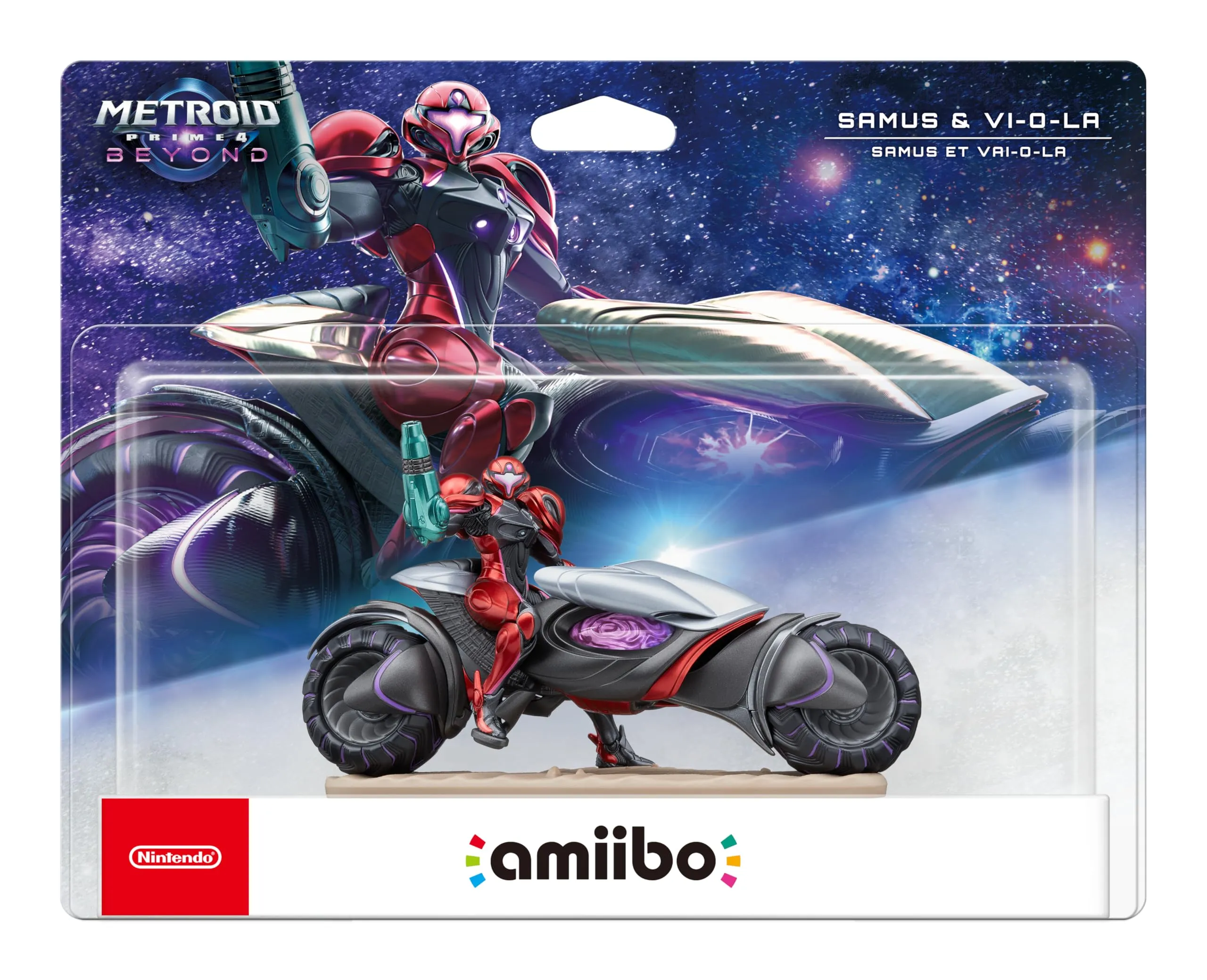 amiibo di Samus e Vi-O-La