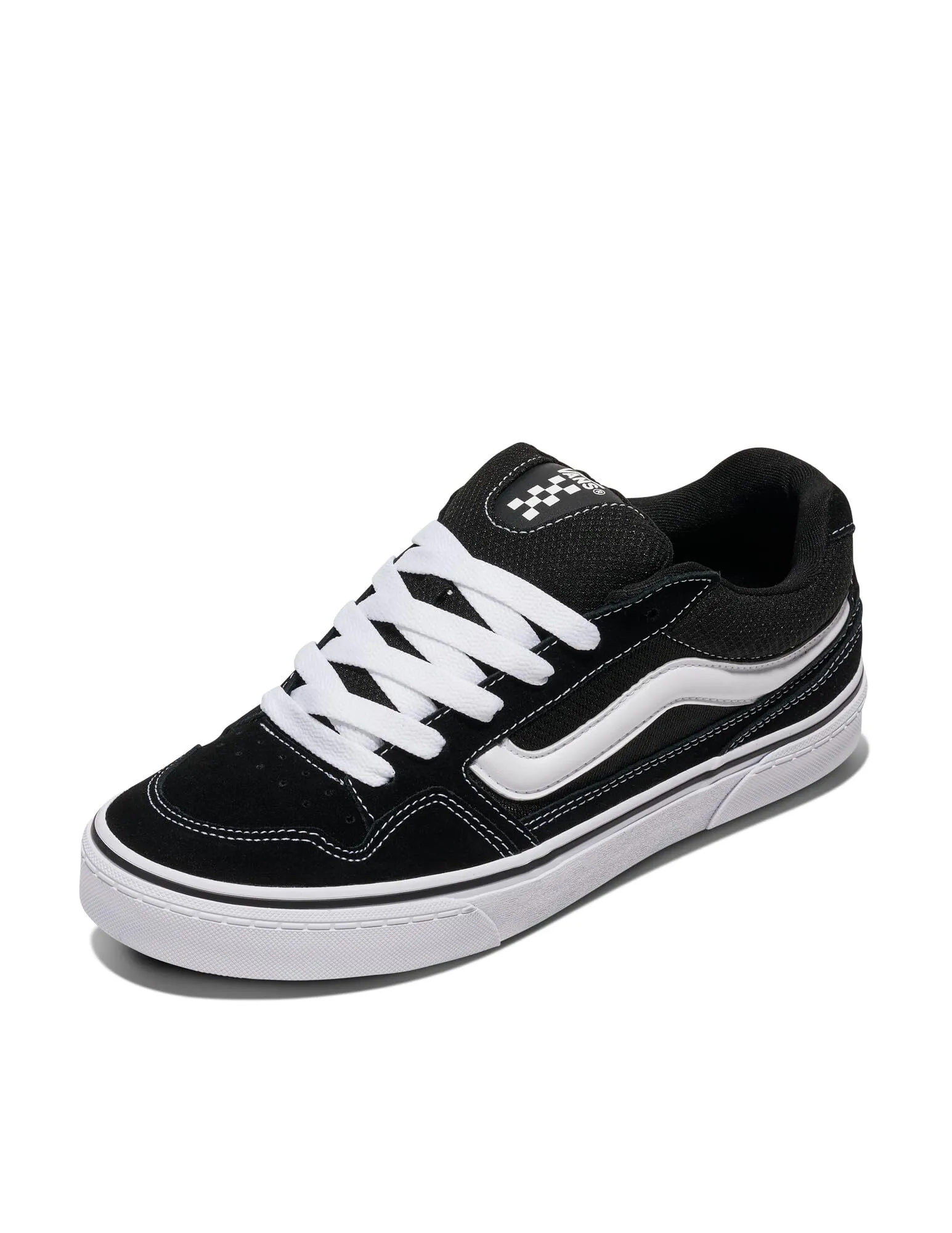 Vans Caldrone, Scarpe da ginnastica Uomo, Suede Mesh Black White, 41 EU