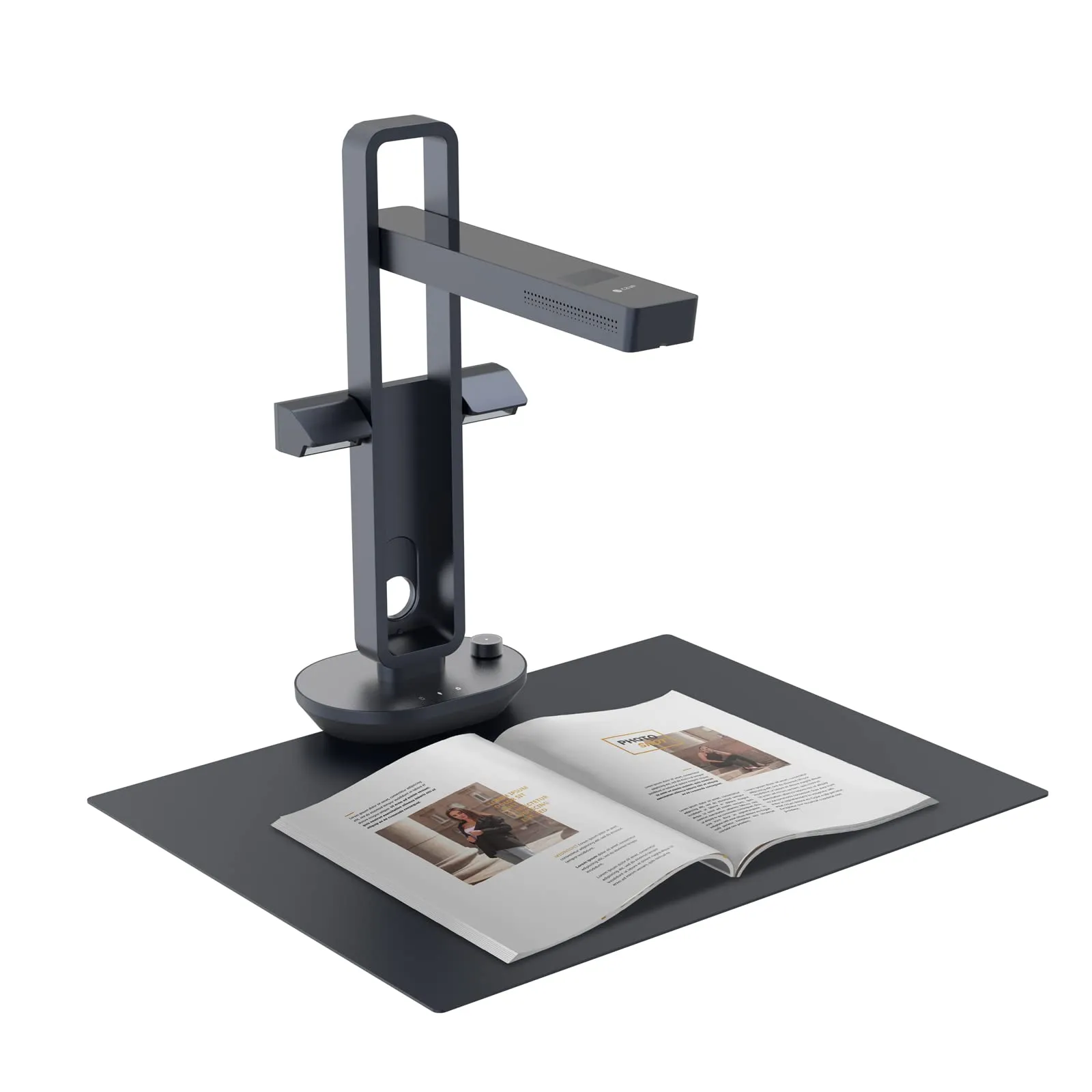 Scanner per Libri e Documenti CZUR Aura Pro, Cattura A3 e A4, Tecnologia AI per Appianare e Ruotare Automaticamente l’Immagine, Pieghevole e Portatile, Compatibile con Windows e Mac OS