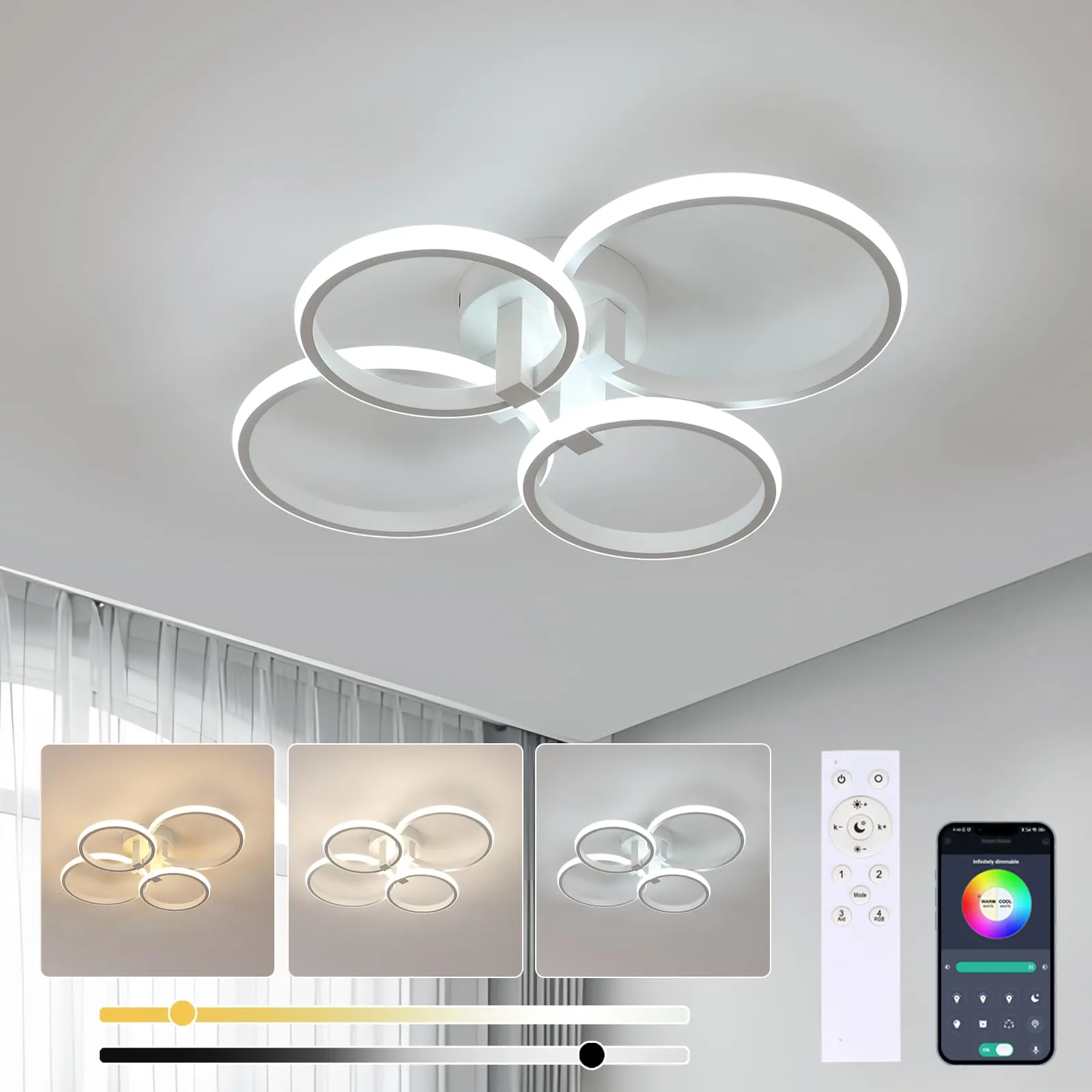 Tealight Plafoniera LED Soffitto