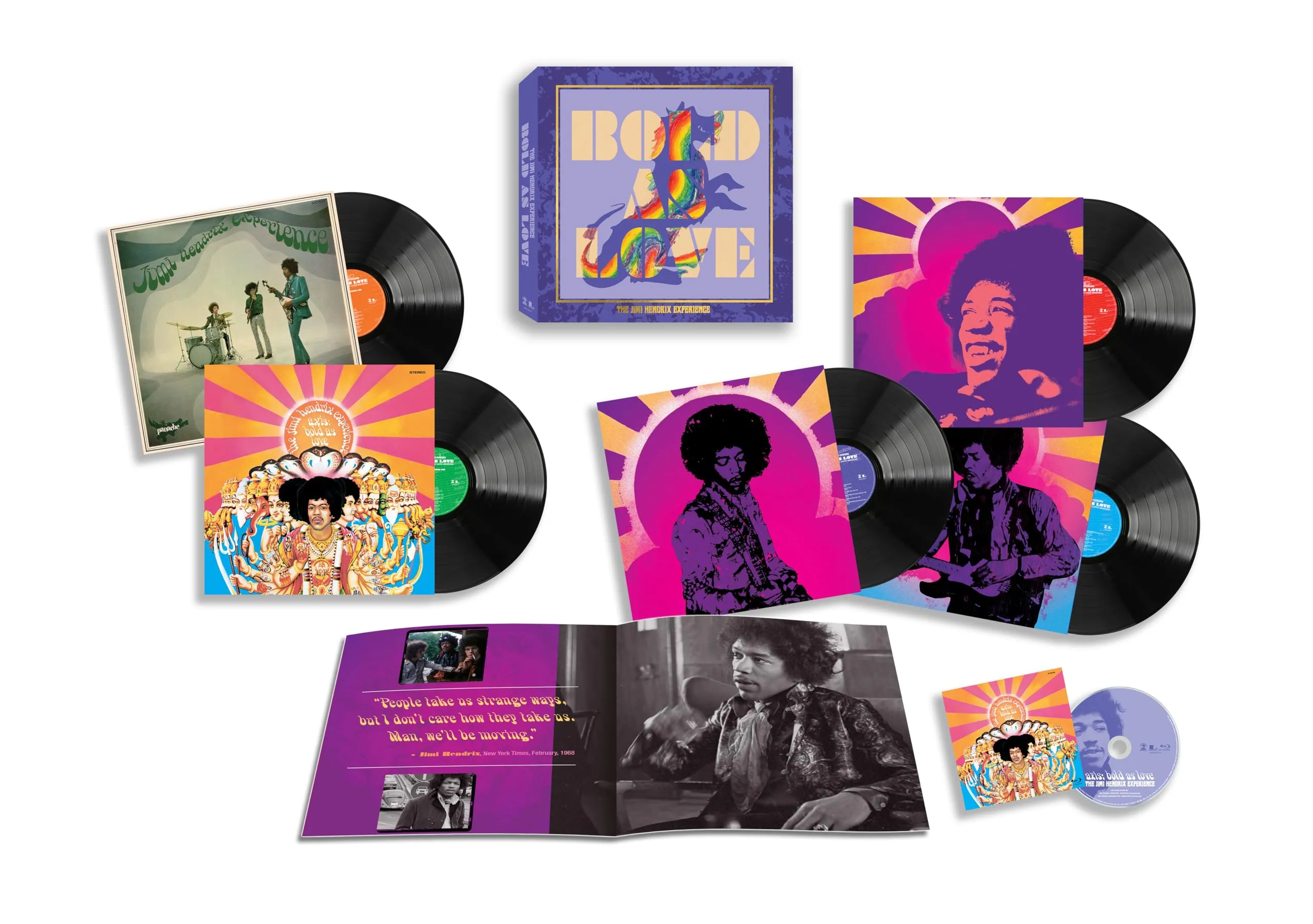 Bold As Love [5 LP + 1 BRAUD]