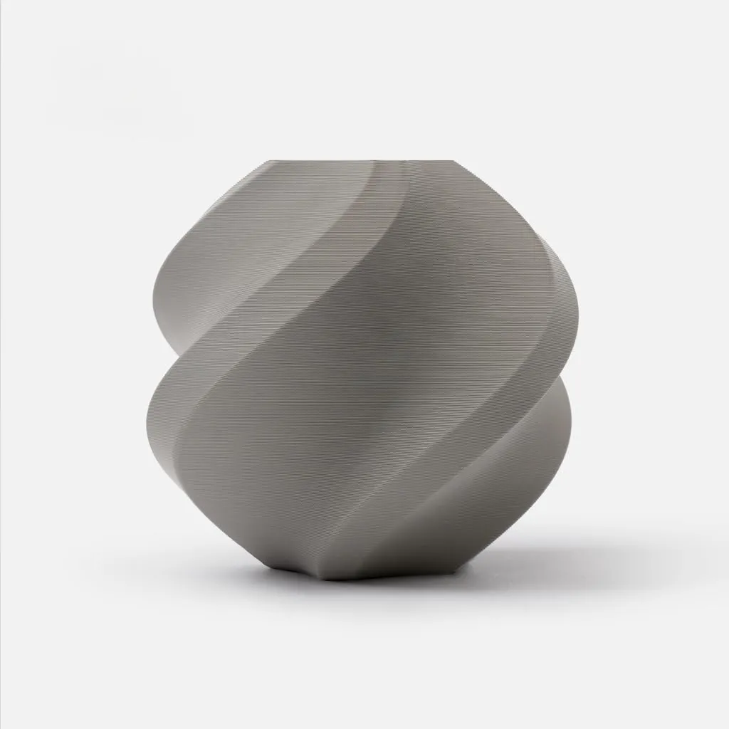 Bambu Lab - Filamento per Stampante 3D, PLA Basic 1,75 mm, Diametro Preciso +/- 0,03 mm, Stampa Rapida RFID PLA, Materiale di Stampa 3D, Filamento Con Bobina, 1000 Grammi, Grigio