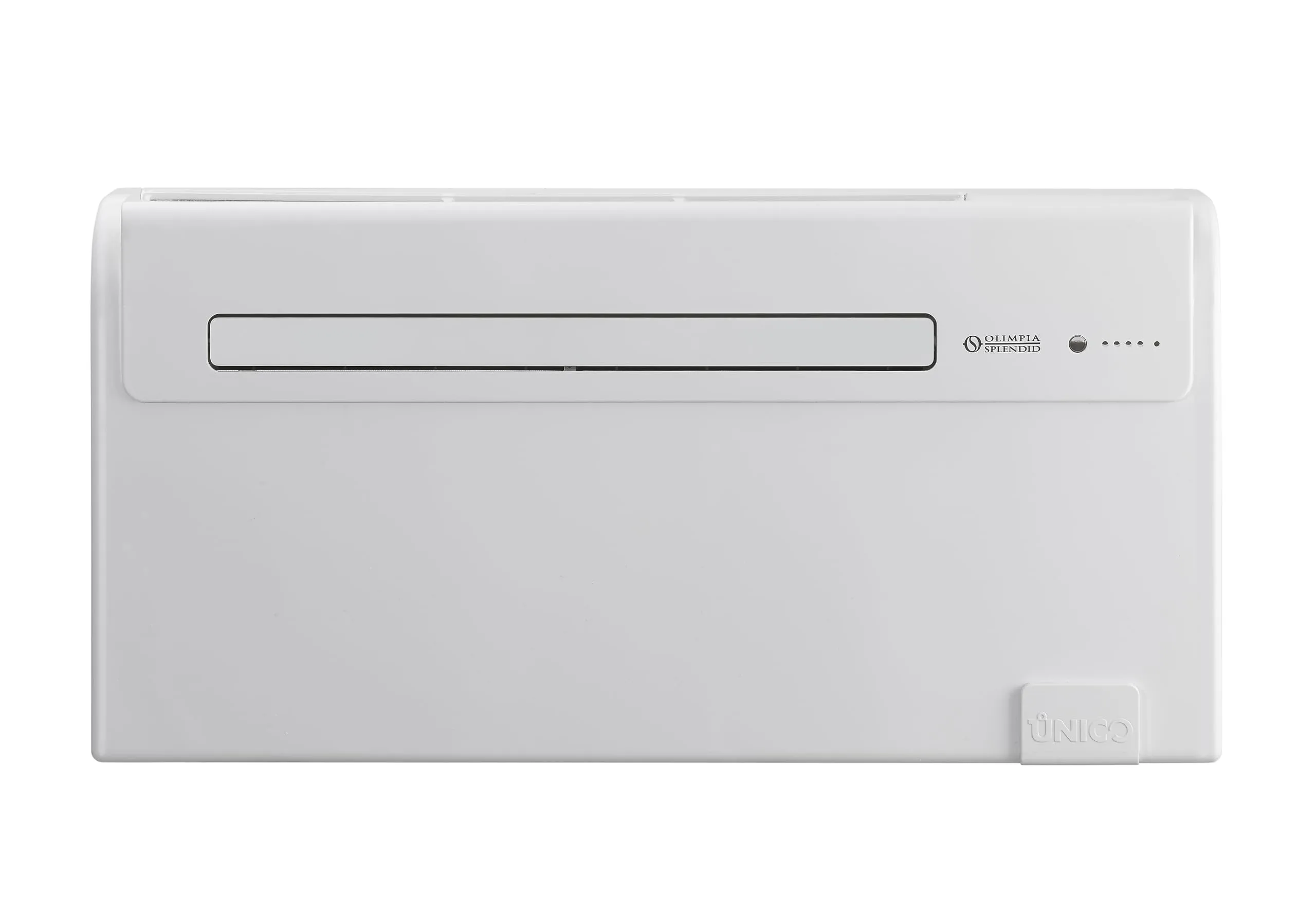Olimpia Splendid, Unico Air HP EFA Climatizzatore a Pompa di Calore Senza Unità Esterna, Slim Design, Potenza 1,8 kW, Classe A+, Raffrescamento, Riscaldamento, Deumidificazione e Ventilazione