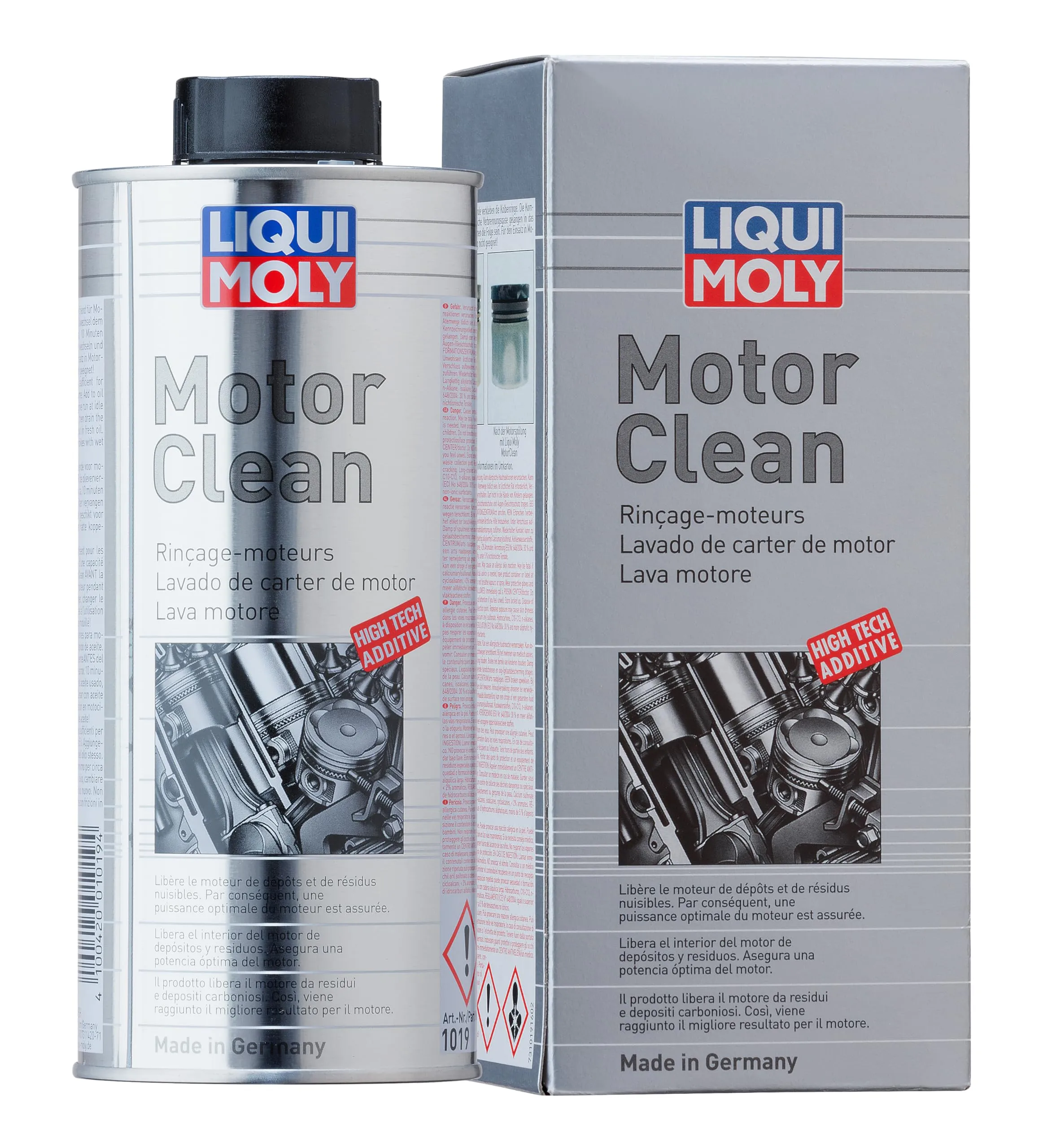 LIQUI MOLY Motor Clean, 500 ml, Additivo all'olio, SKU: 1019