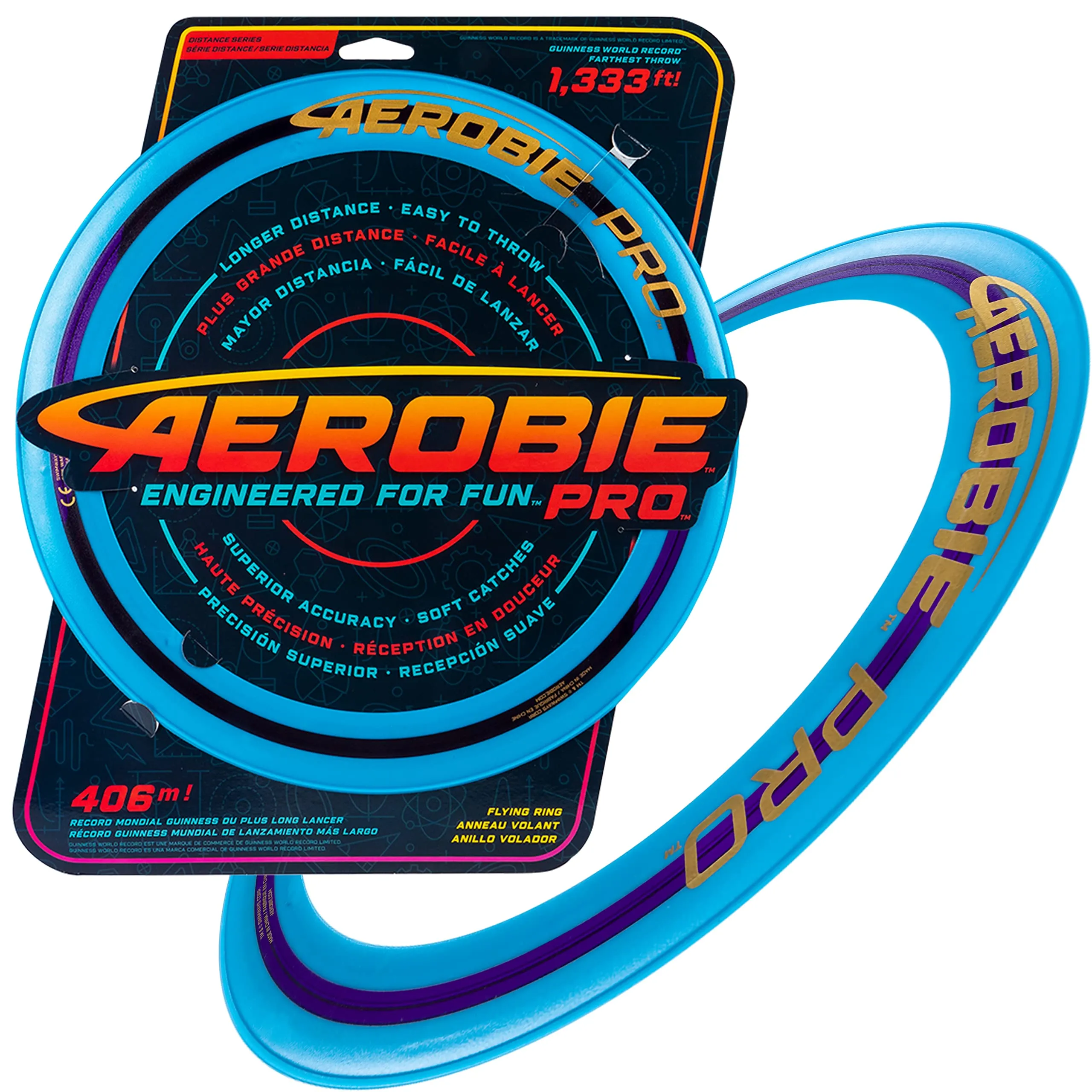 TKC Aerobie Pro A13, Anello Volante, 33 cm, Colori Assortiti, 1 pezzo