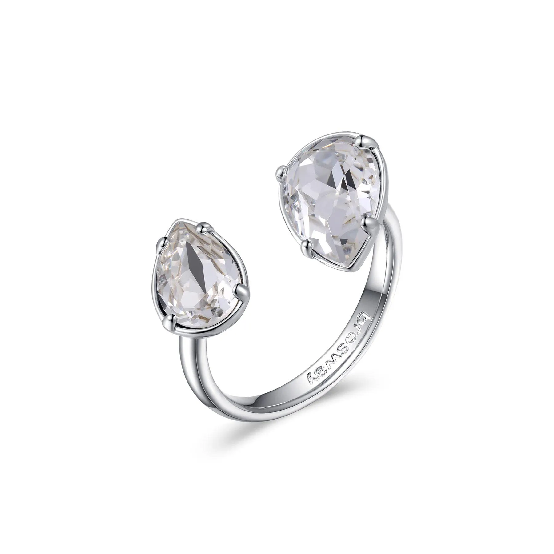 Brosway Anello Donna in Ottone e Cristalli | Collezione Affinity - BFF39B