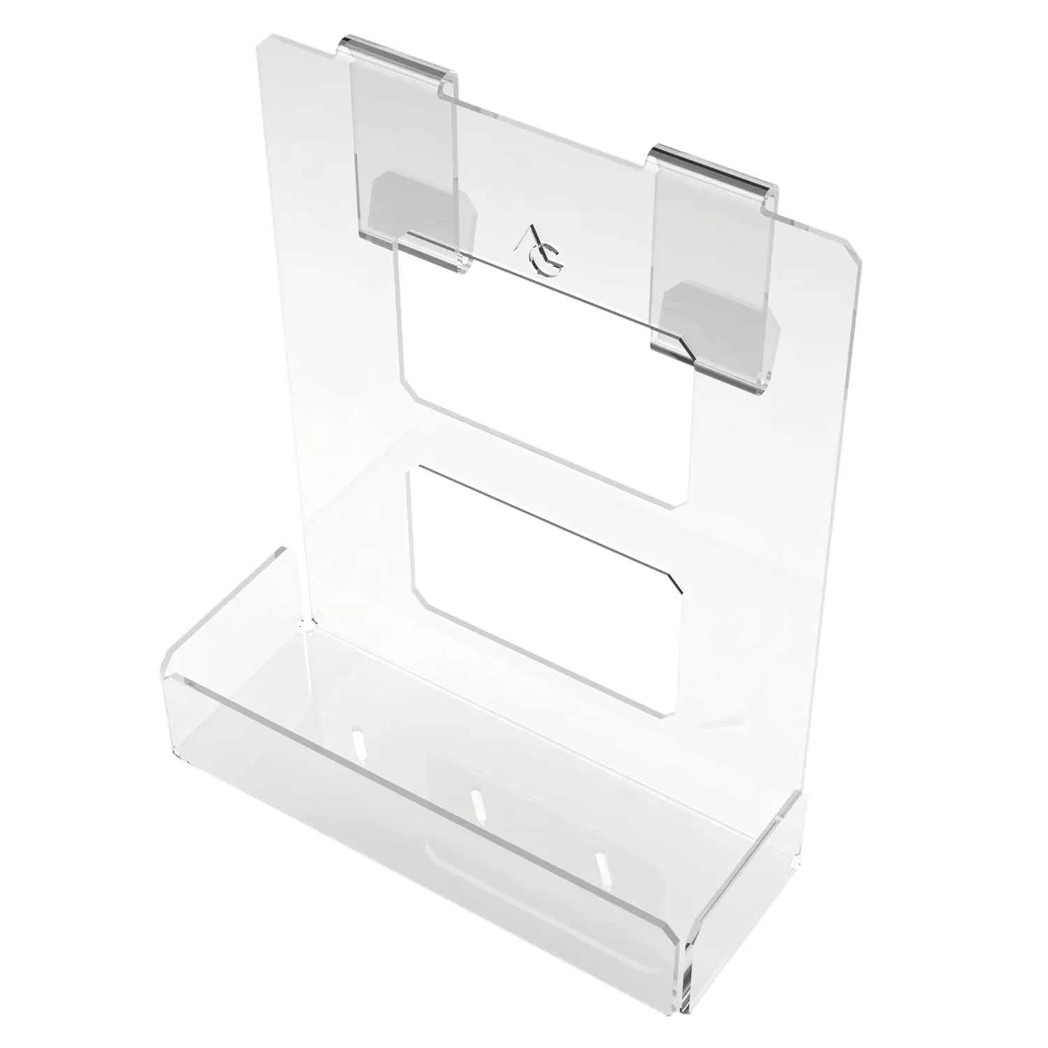 Agplex Porta Sapone grande Per Doccia in vetro acrilico plexig. Con 2 porta Asciugamani - Mensola Per Doccia da Appendere (Spessore BOX doccia 6-15mm)
