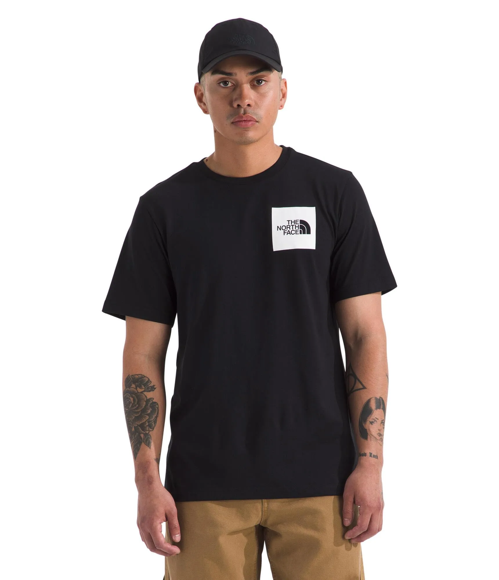 The North Face NF0A8A6MJK3 M S/S FINE Tee T-Shirt Uomo TNF Black Taglia M