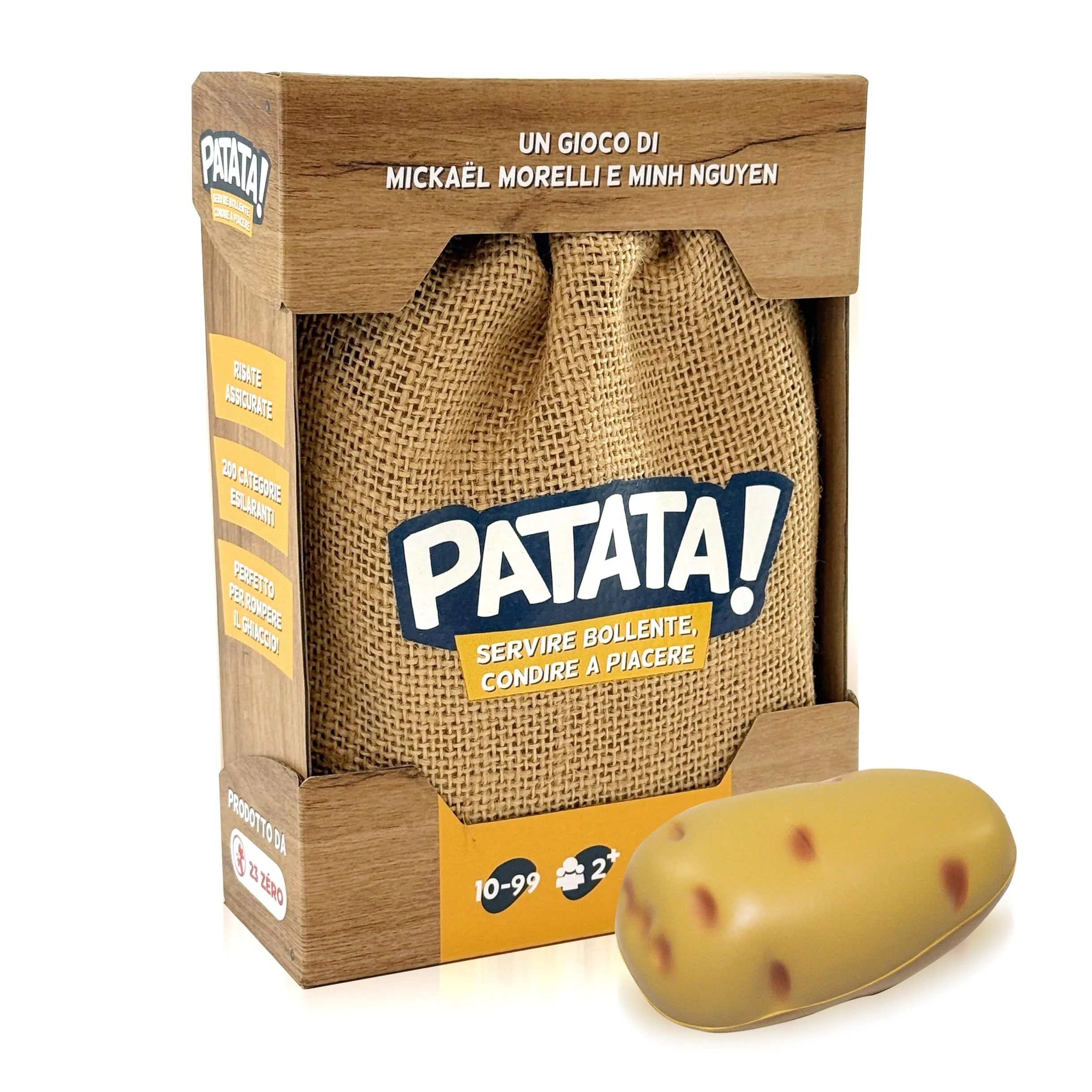 Patata! - Party Game di Rapidità Ideale per Famiglie e Serate con Amici - 2+ Giocatori - 10+ Anni - Edizione Italiana