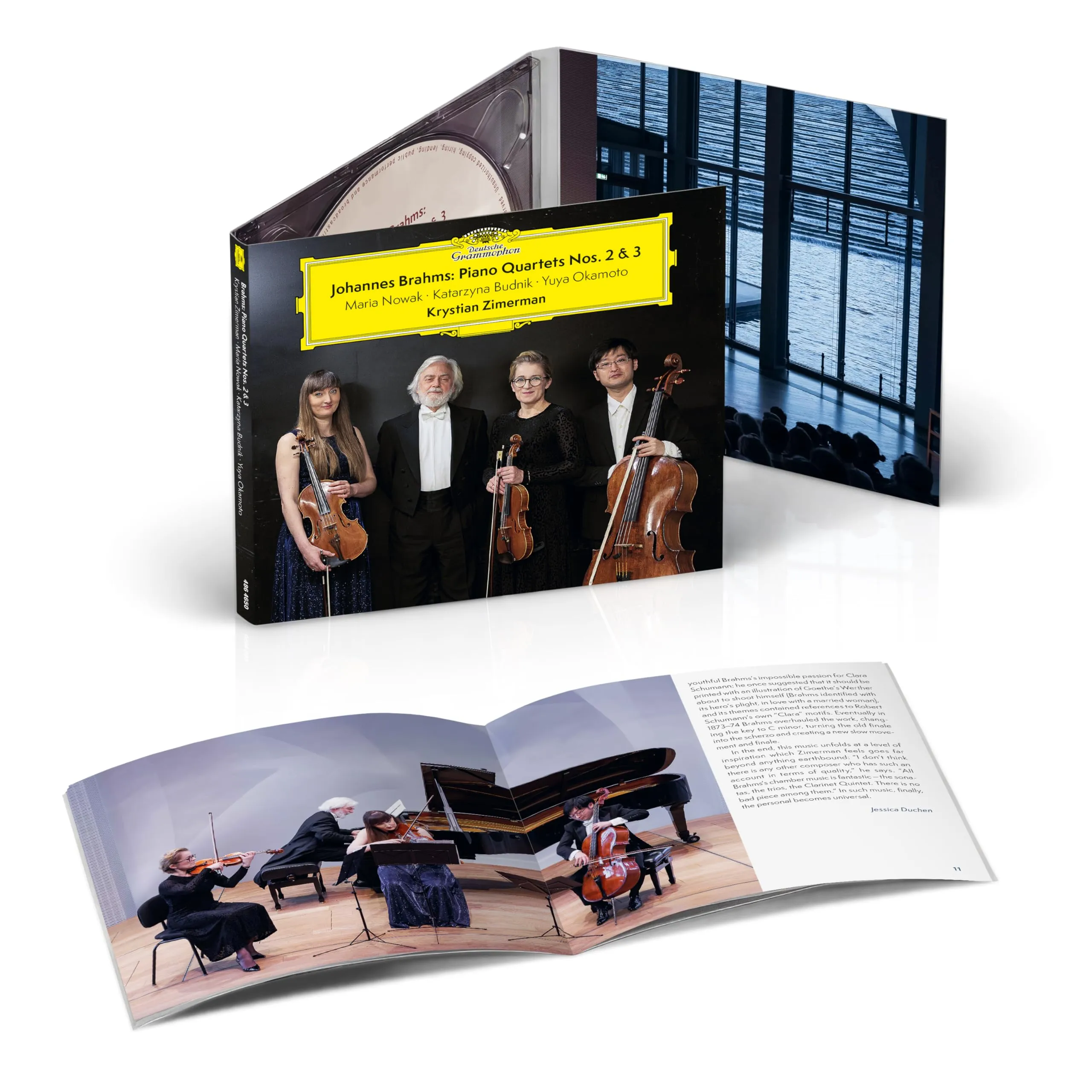 piano quartets n. 3 & 2