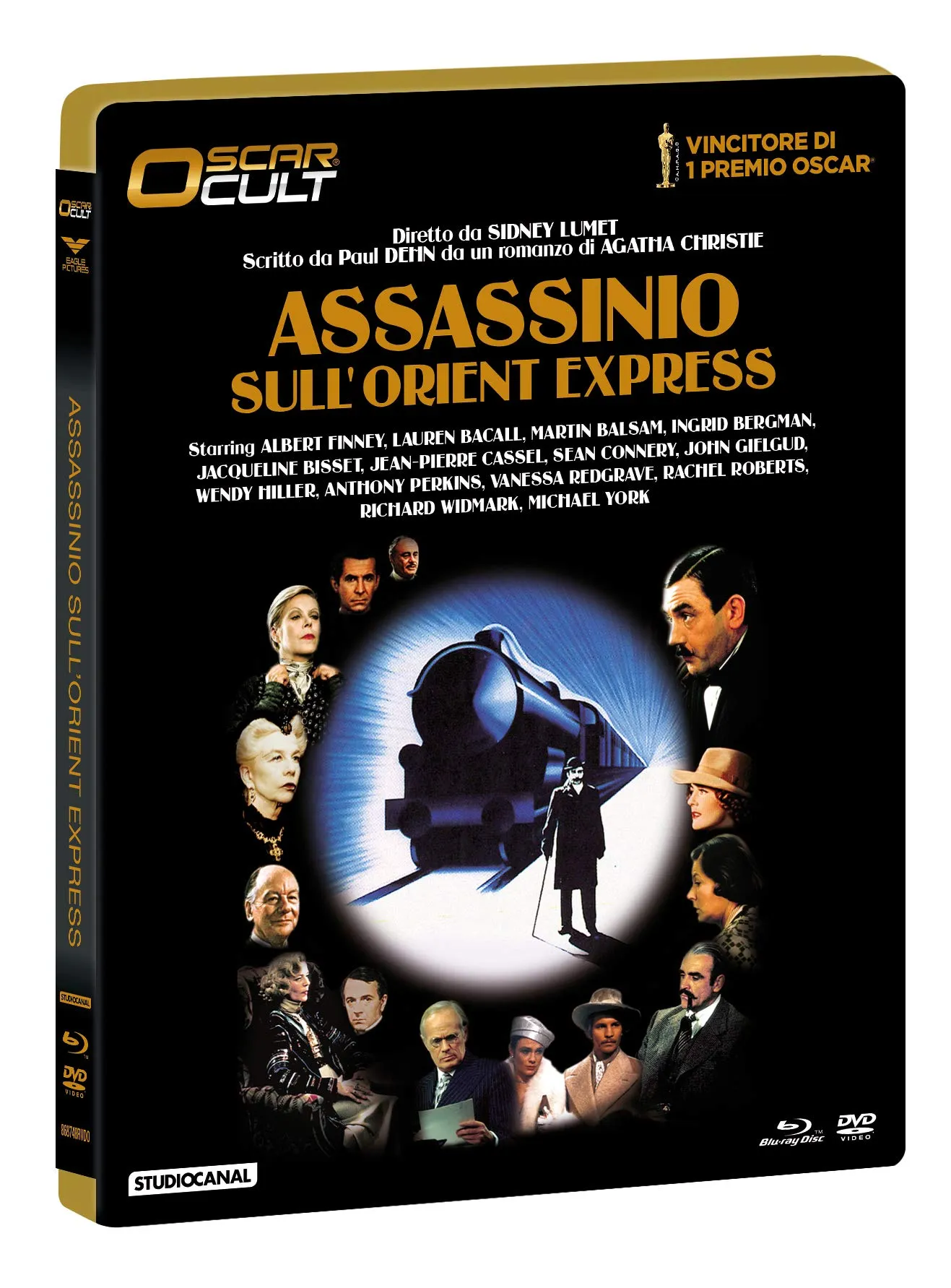 Assassinio Sull'Orient Express "Oscar Cult" Combo (Br+Dv)Ltd Ocard Numerata + Ca