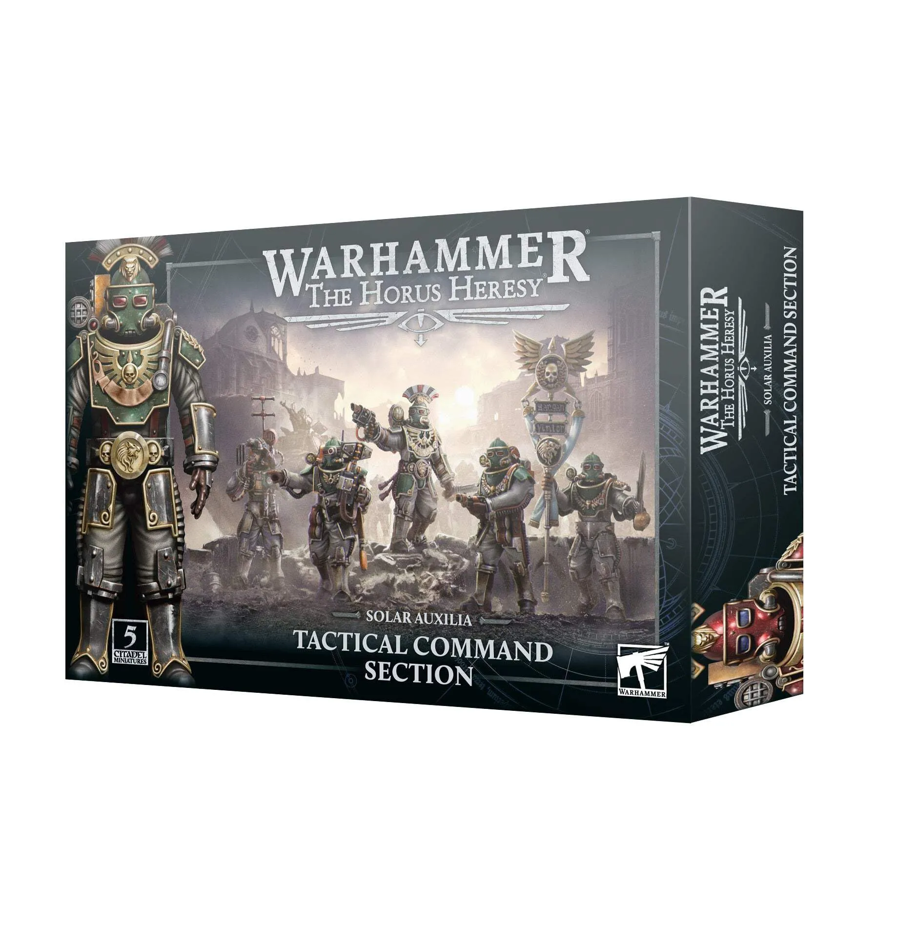 Warhammer Games Workshop Horus Heresy - Solar Auxilia: sezione di comando tattico