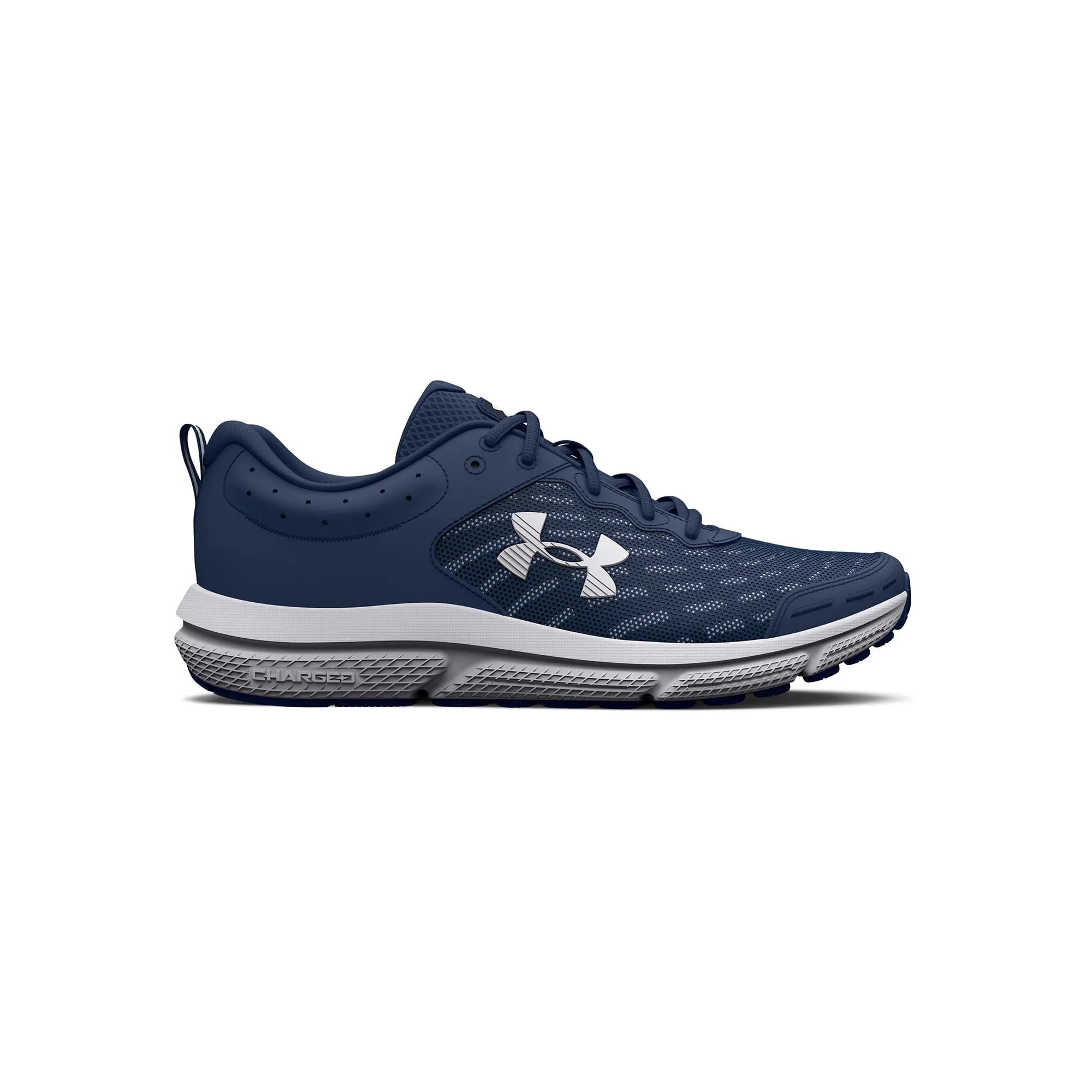 Under Armour Ua Charged Assert 10, Scarpa da corsa Uomo, Academy Academy White, 46 EU