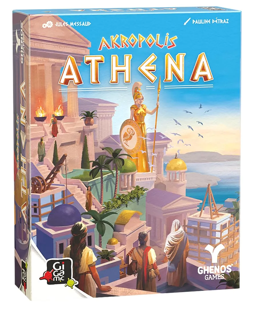 Akropolis Athena - Espansione - Cerca il favore di Atena - 1-4 Giocatori - 8+ Anni - Edizione Italiana
