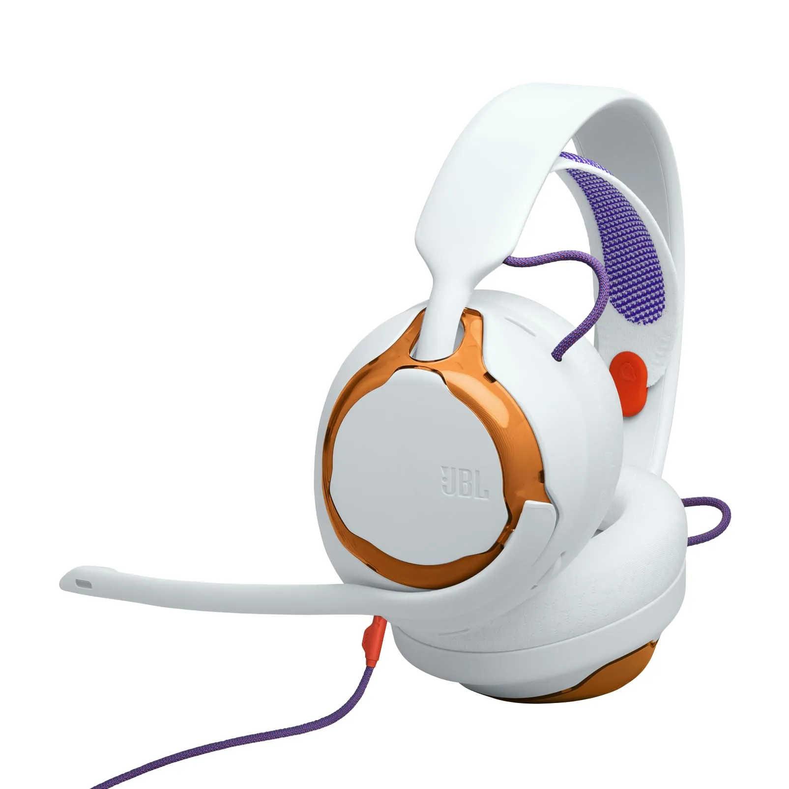 JBL Quantum 250 Cuffie Gaming Over-Ear Cablate, JBL Quantum Spatial Sound, Microfono Noise-Cancelling, Filo 3.5mm, Parti Sostituibili, Compatibili con Apple/PC/Xbox/PlayStation/Nintendo Switch, Blu