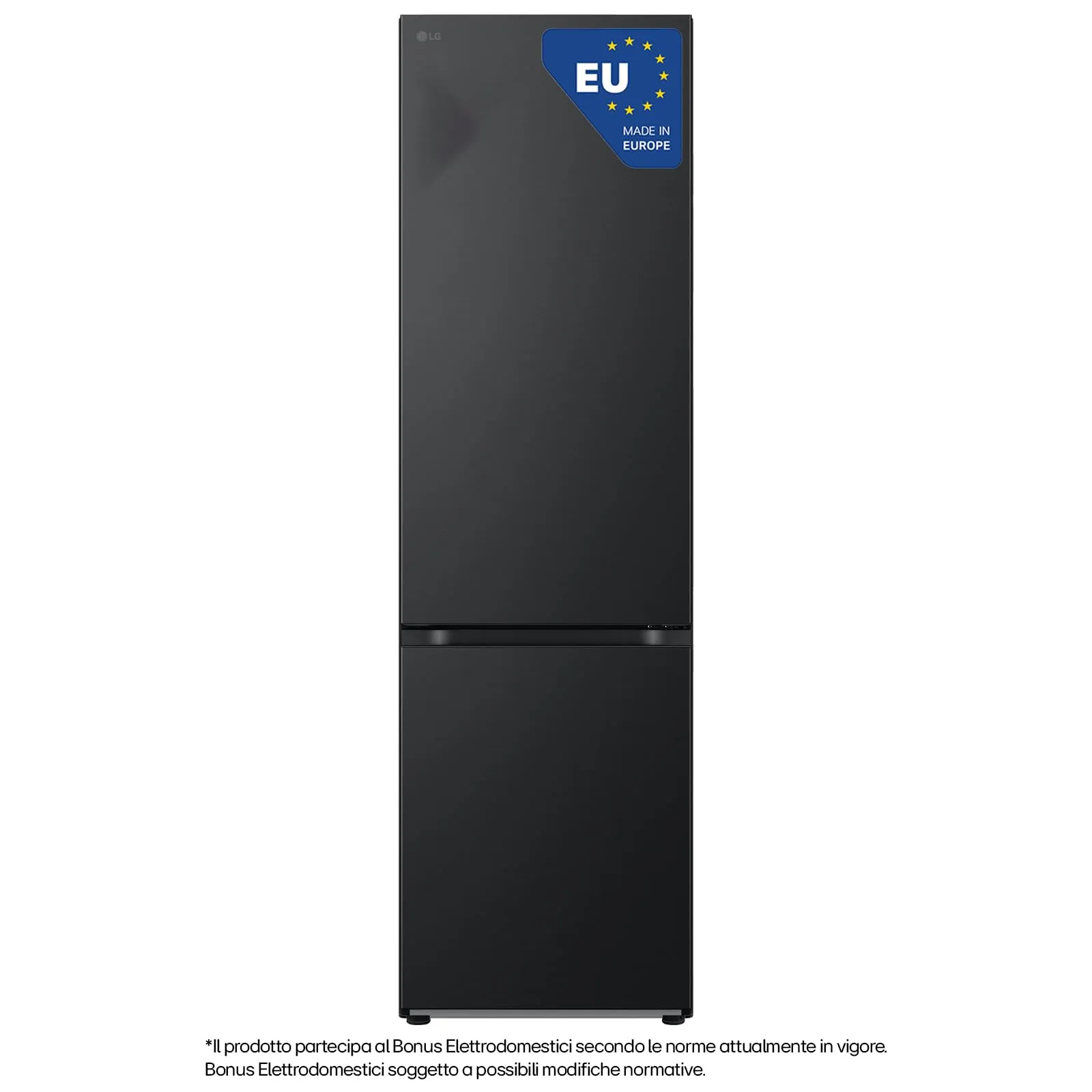 LG GBV7280AEV Frigorifero Combinato Total No Frost, 387L, Classe A, Metal Fresh, Door Cooling, Linear Cooling, Cassetti Fresh Balancer e Fresh Converter Converter, Essence Black Steel