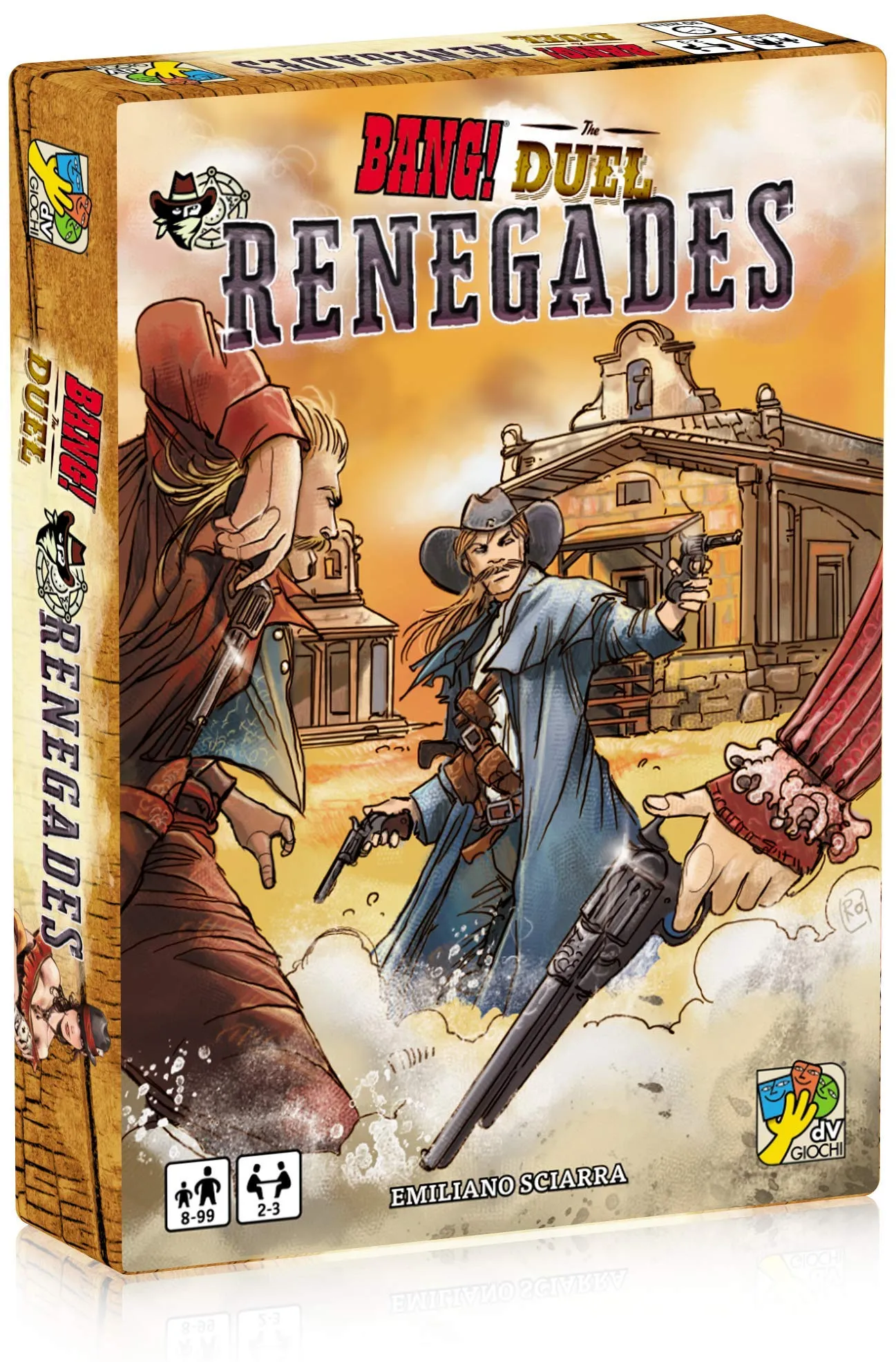 dVGiochi-BANG! THE DUEL : RENEGADES Espansione Gioco da Tavolo Da Vinci