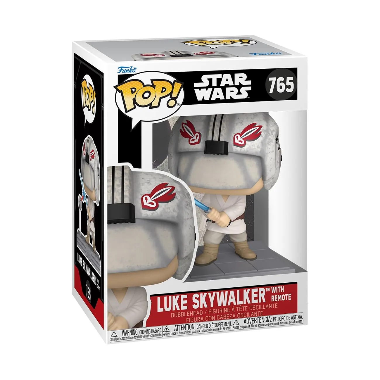 Funko Pop! Star Wars: SWS9 - Luke Skywalker/Remote- Figura in Vinile da Collezione - Idea Regalo - Merchandising Ufficiale - Giocattoli per Bambini e Adulti - Movies Fans