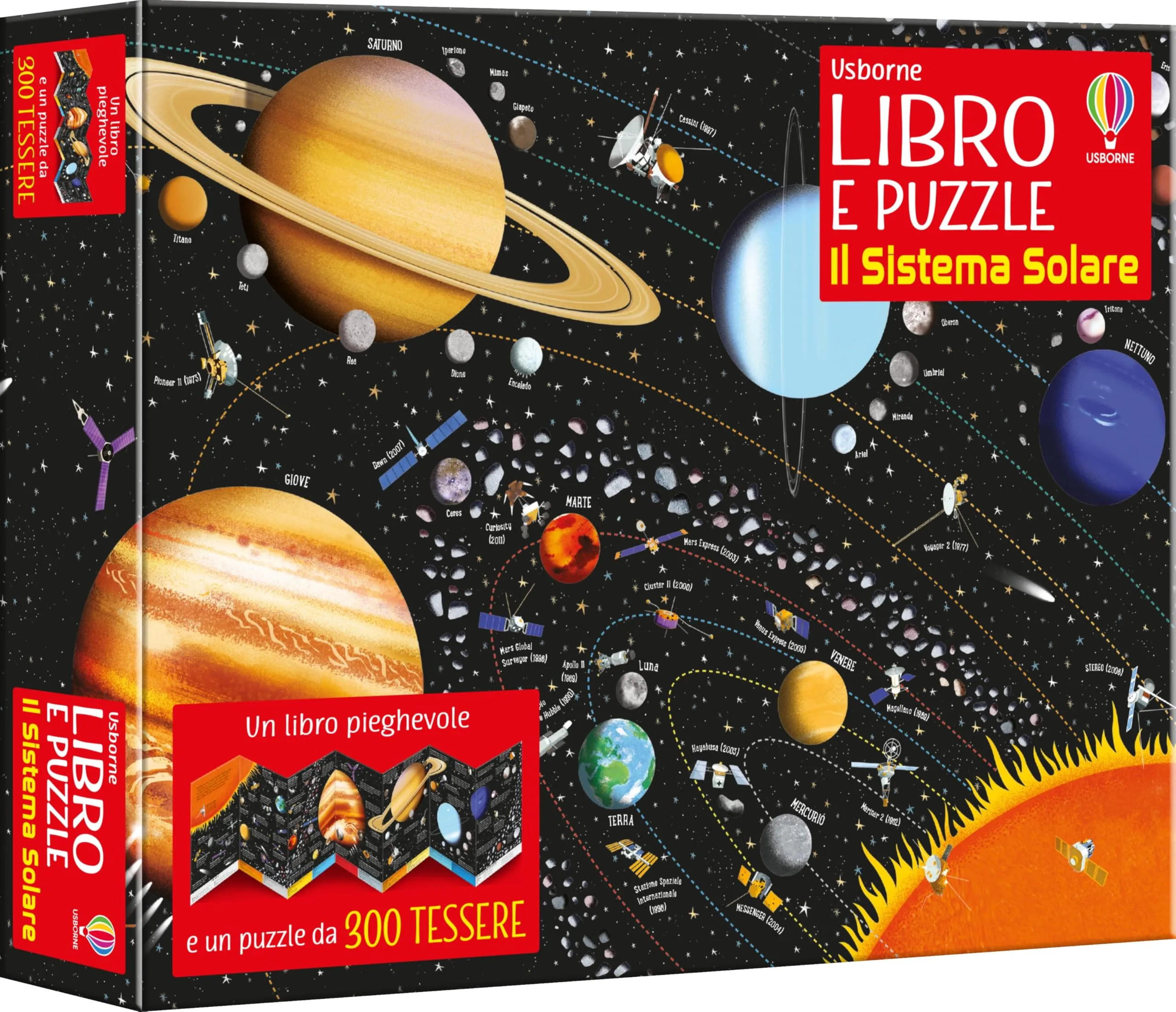 Libro e puzzle: Il Sistema Solare