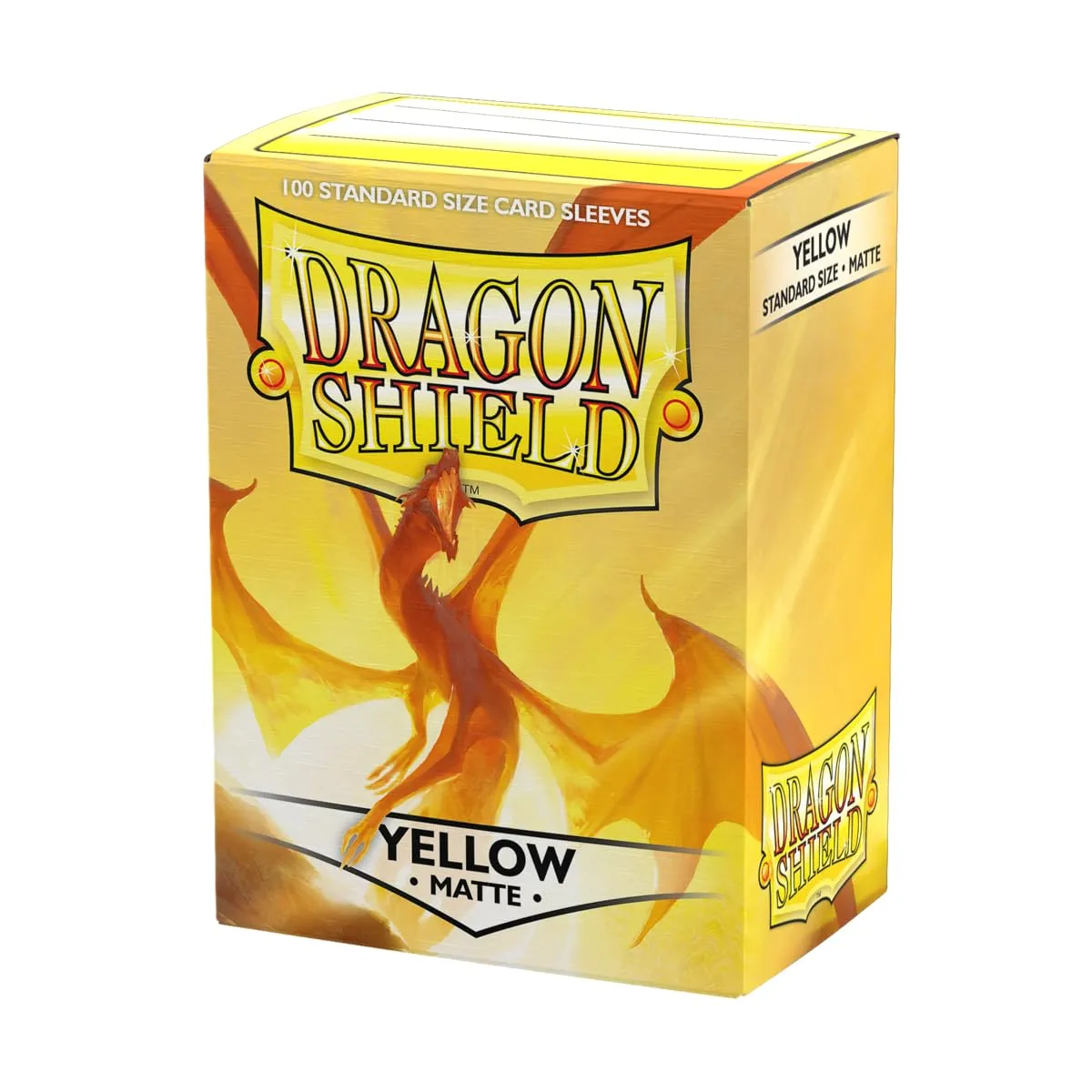 Arcane Tinmen ApS ART11014 'Dragon Shield' Card Game, Matte Yellow