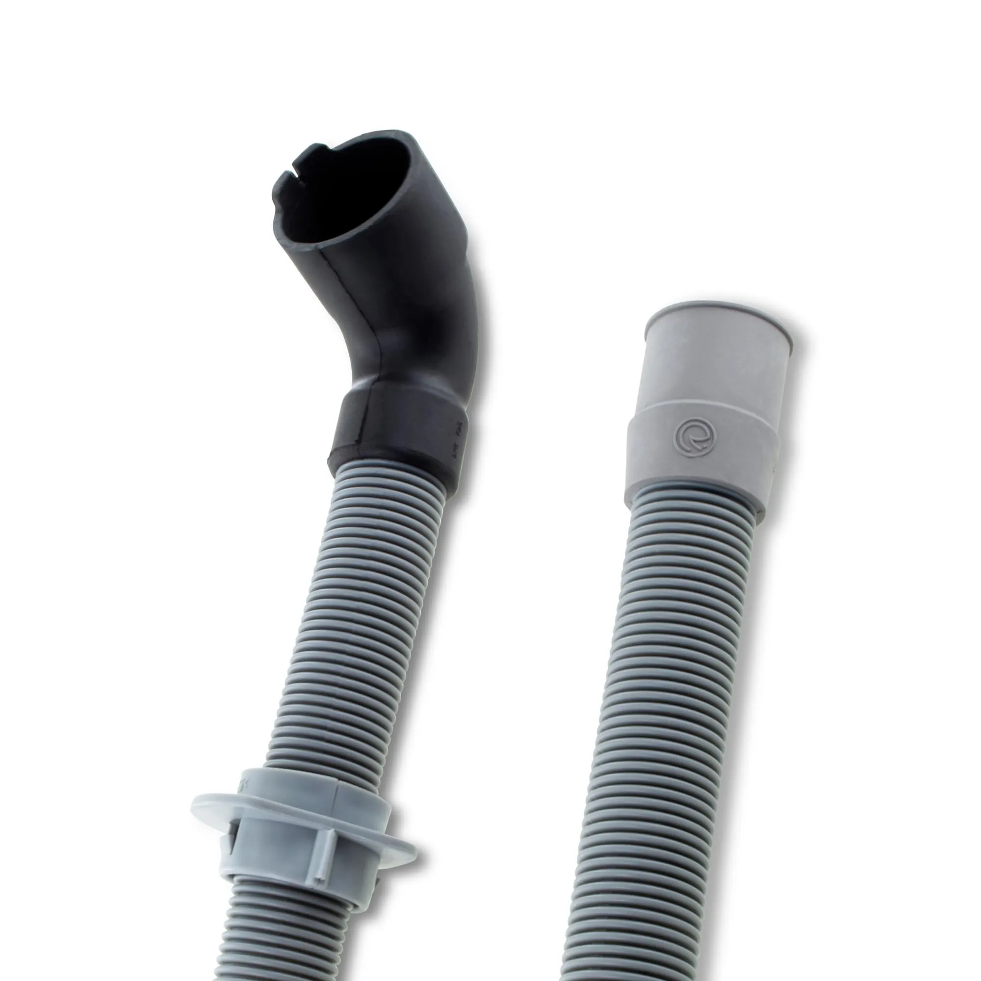 DL-pro Tubo di scarico 2,25 m 30/22 mmØ per AEG Electrolux Juno per lavastoviglie lavapiatti Tubo di scarico dell'acqua angolare/diritto per 14000357101/9 140003571019 14000357101