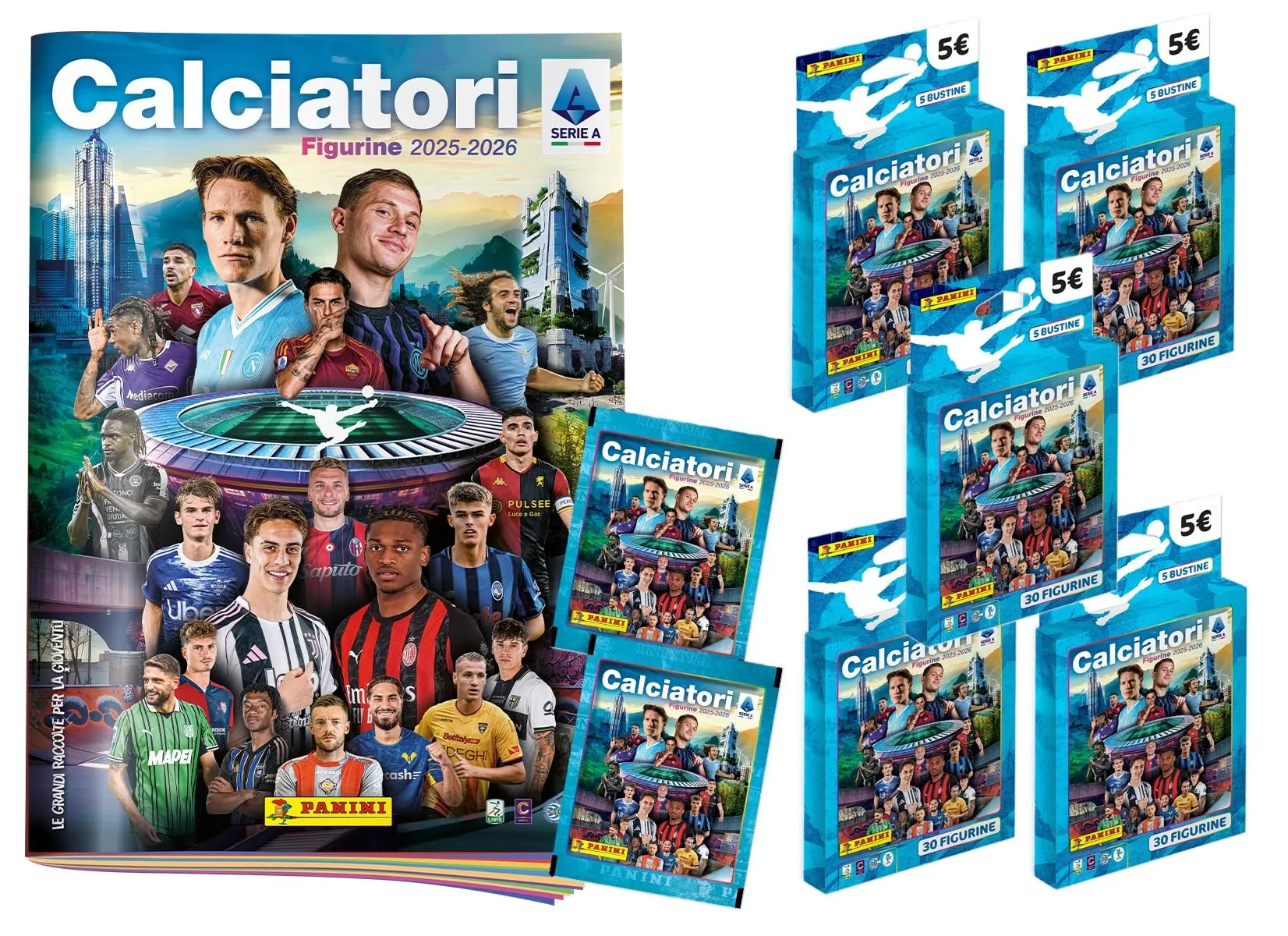 Calciatori Panini 2025-2026 Special Pack [Album + 27 Bustine]