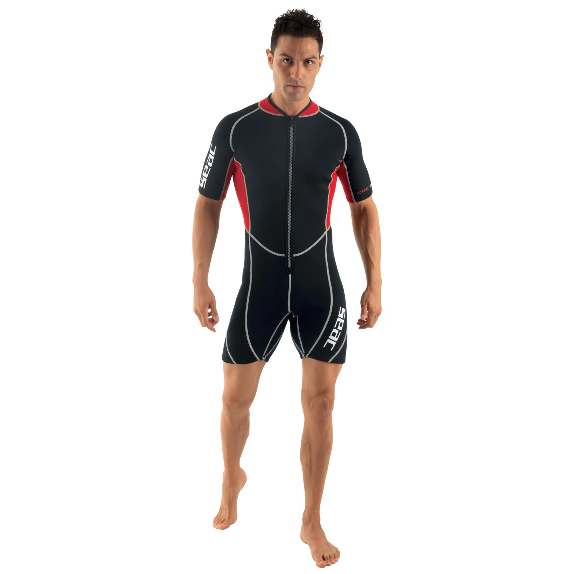 Seac Ciao, Muta Corta da Uomo, Neoprene 2,5 mm per Snorkeling, Subacquea e altre Attività in Acqua