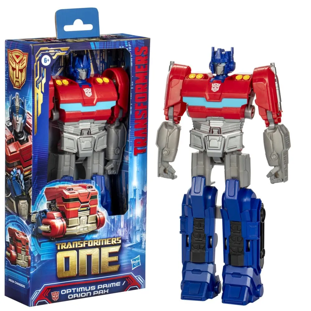 Transformers One, Mega Changer, action figure di Optimus Prime (Orion Pax)