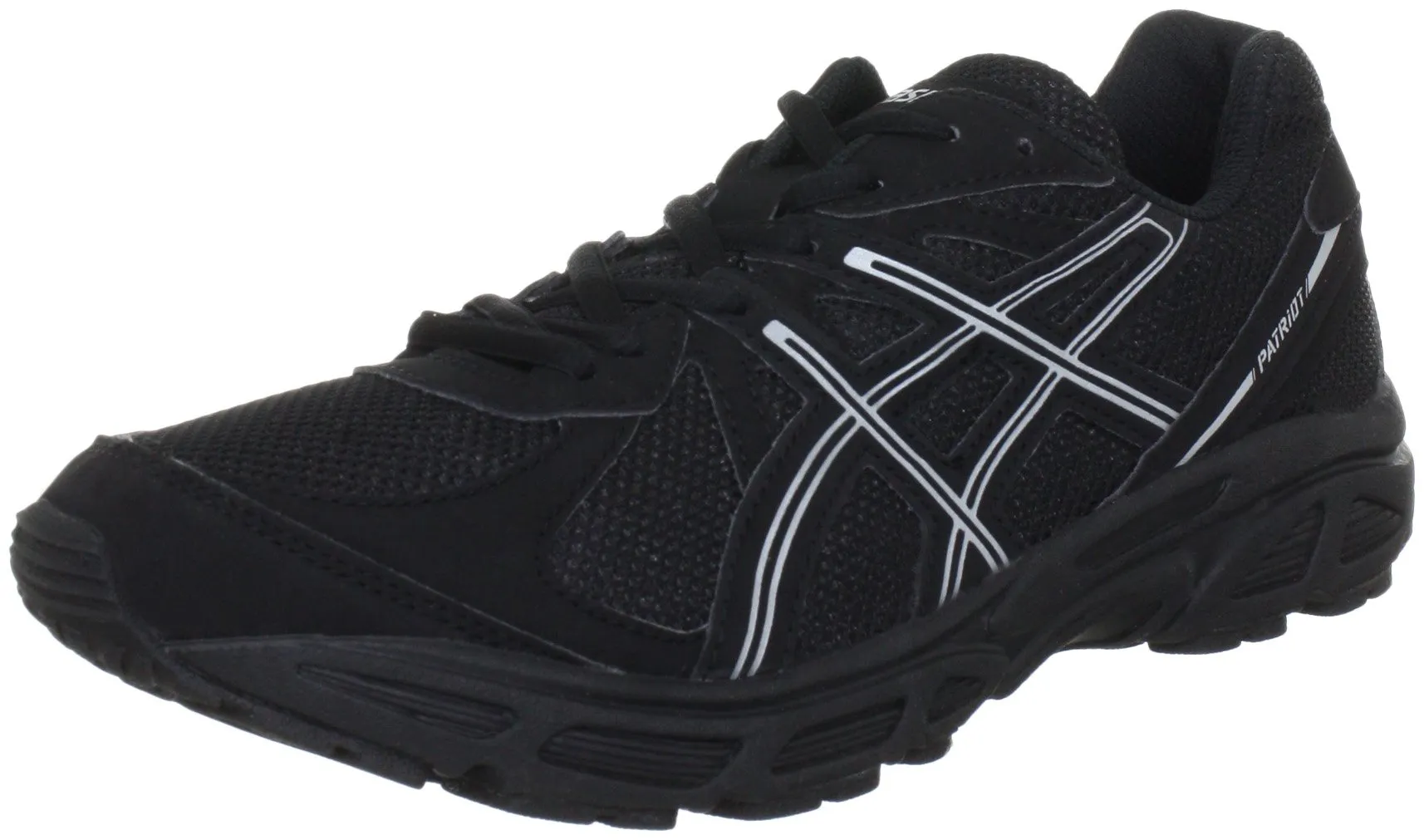ASICS Patriota 5, Scarpe da Corsa Uomo, Nero Black Lightning Dark Gery, 46 EU