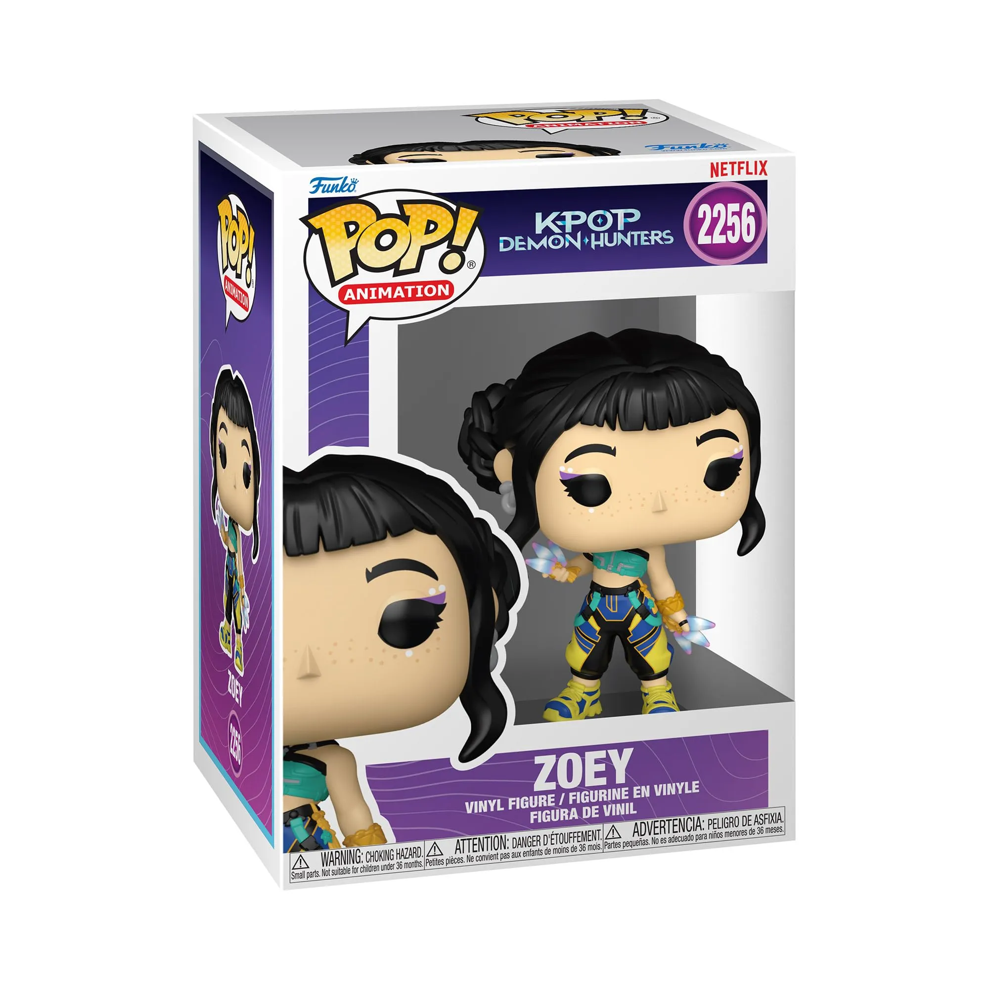 Funko Pop Animation: KPop Demon Hunters - Zoey - Figura in Vinile da Collezione - Idea Regalo - Merchandising Ufficiale - Giocattoli per Bambini e Adulti - Movies Fans