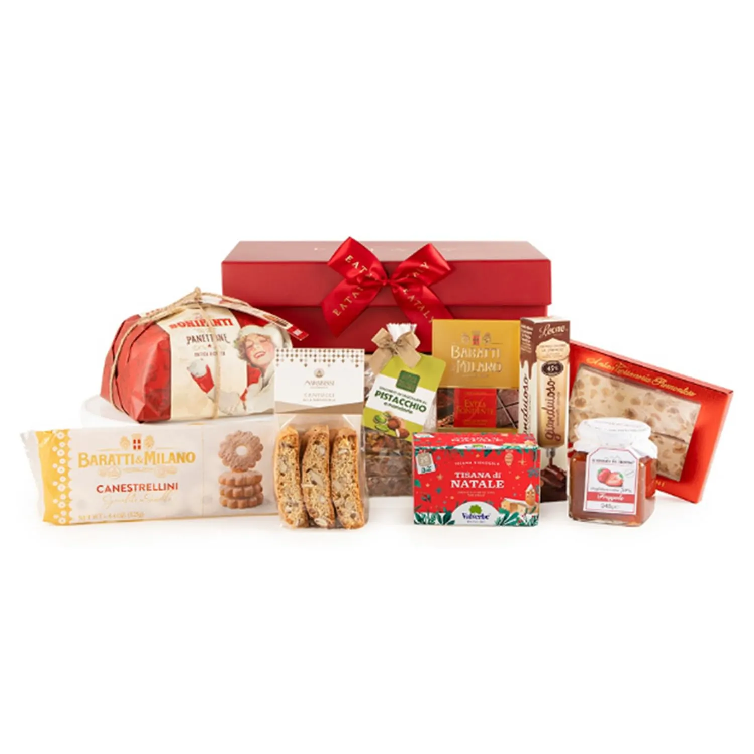 Eataly – Cesto gastronomico con dolci gustosi – Peccati di gola – Box con 7 prodotti golosi