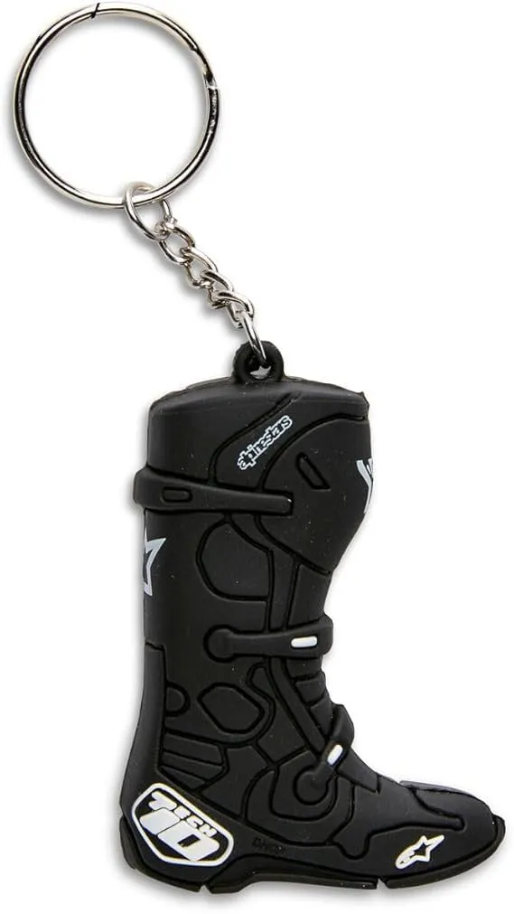 Alpinestars Tech 10 Key Fob (BLACK), Nero, taglia unica, Abbigliamento sportivo