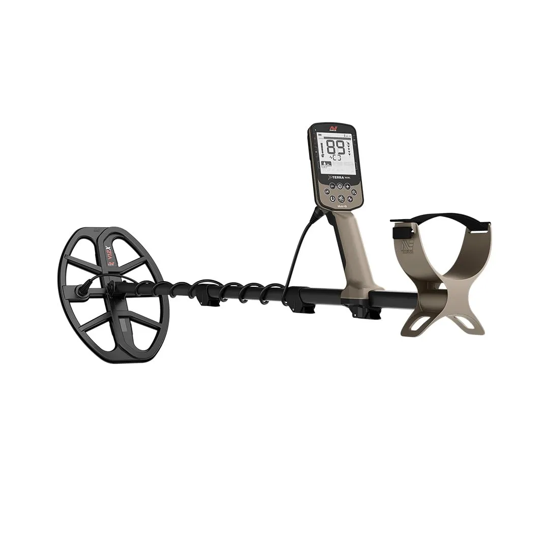 MINELAB X-Terra Elite, metal detector impermeabile per tutti i tipi di terreno, con individuazione di precisione Multi-IQ e tecnologia multifrequenza simultanea