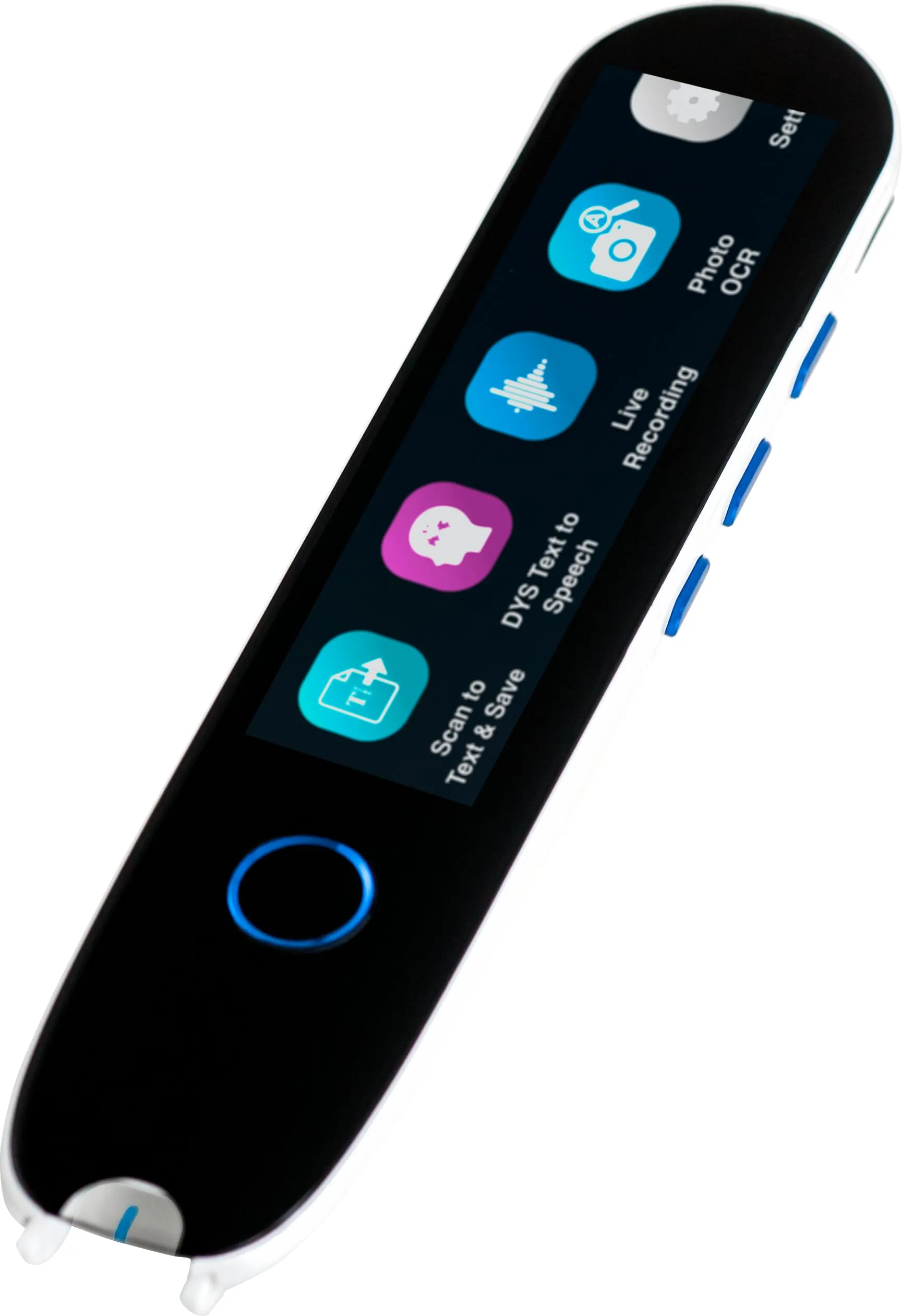 IRISPen Reader 8: scanner portatile|enna scanner|incl OCR 48 lingue|scanner documenti|scanner per dislessia|sintesi vocale 5 lingue|foto OCR 15 lingue-non è necessaria Wi-Fi|