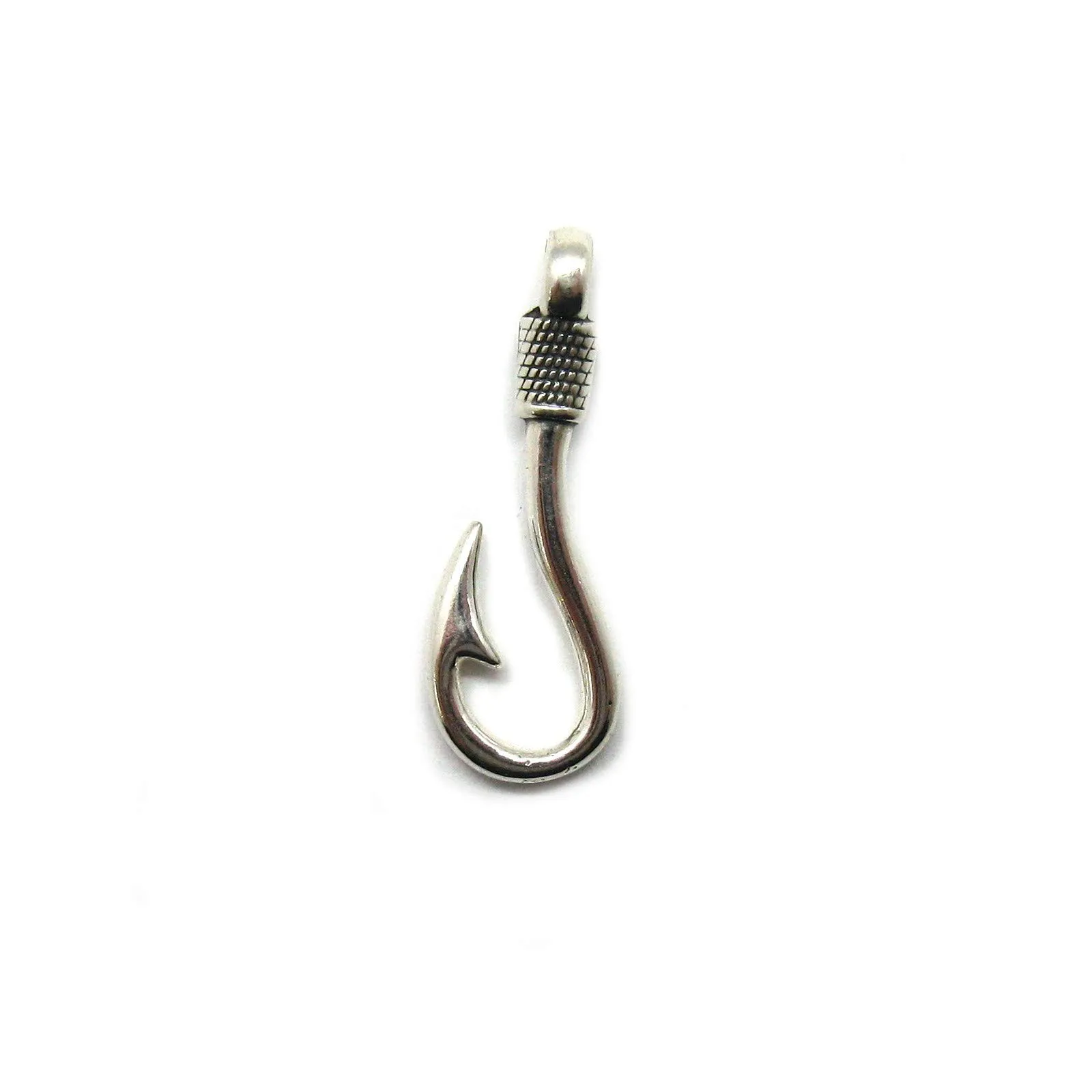 Ciondolo in argento massiccio 925 Amo da pesca PE001368 Empressjewellery