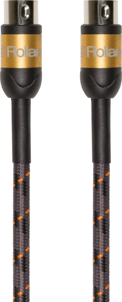 Roland RMIDI-G10 Gold Series MIDI Cable, length: 10 ft/3 M