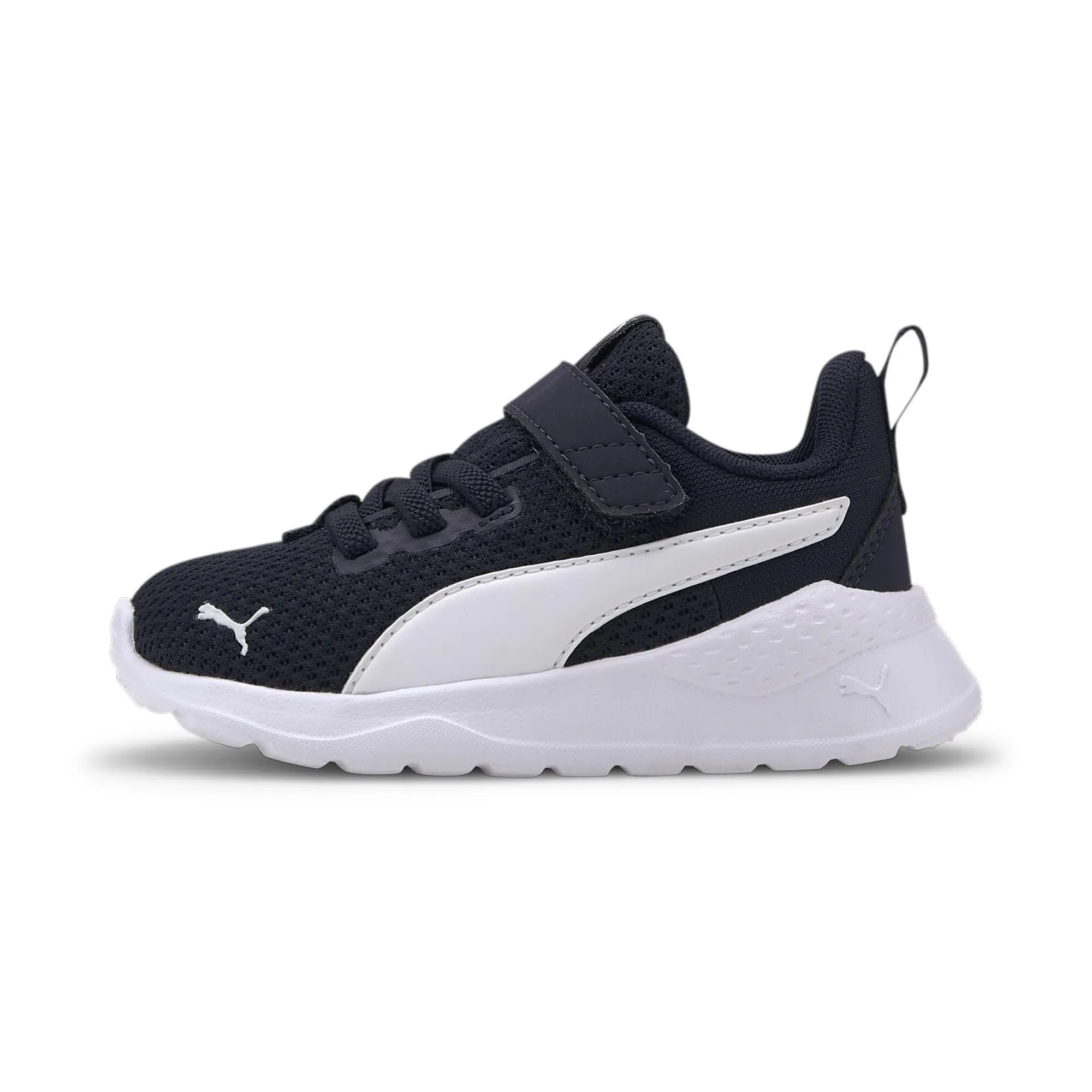 PUMA Anzarun Lite Ac Inf, Scarpe da ginnastica Unisex - Bimbi 0-24, Peacoat Puma White, 25 EU