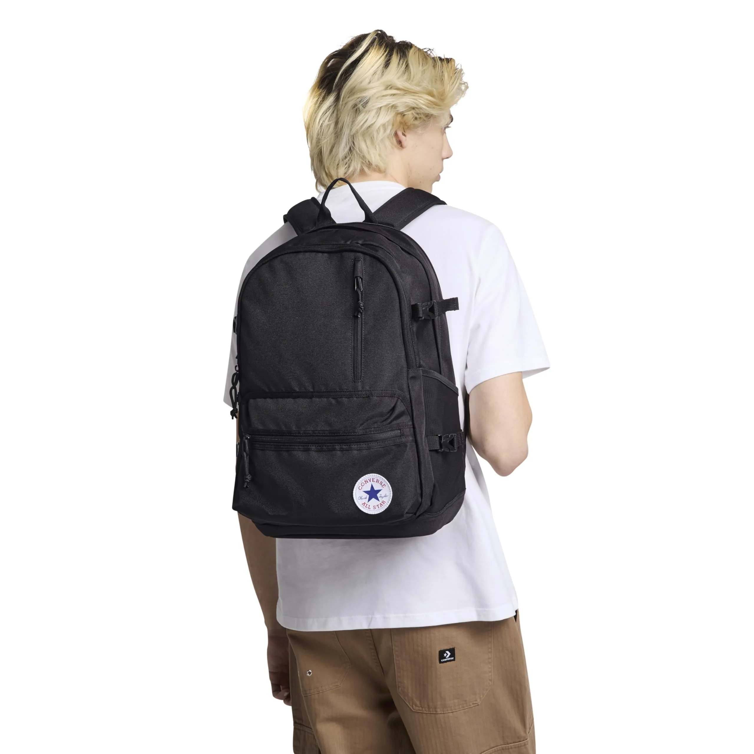 NIKE MA5672-023, Cam Straight Edge Backpack Unisex-Baby, Black, O-S