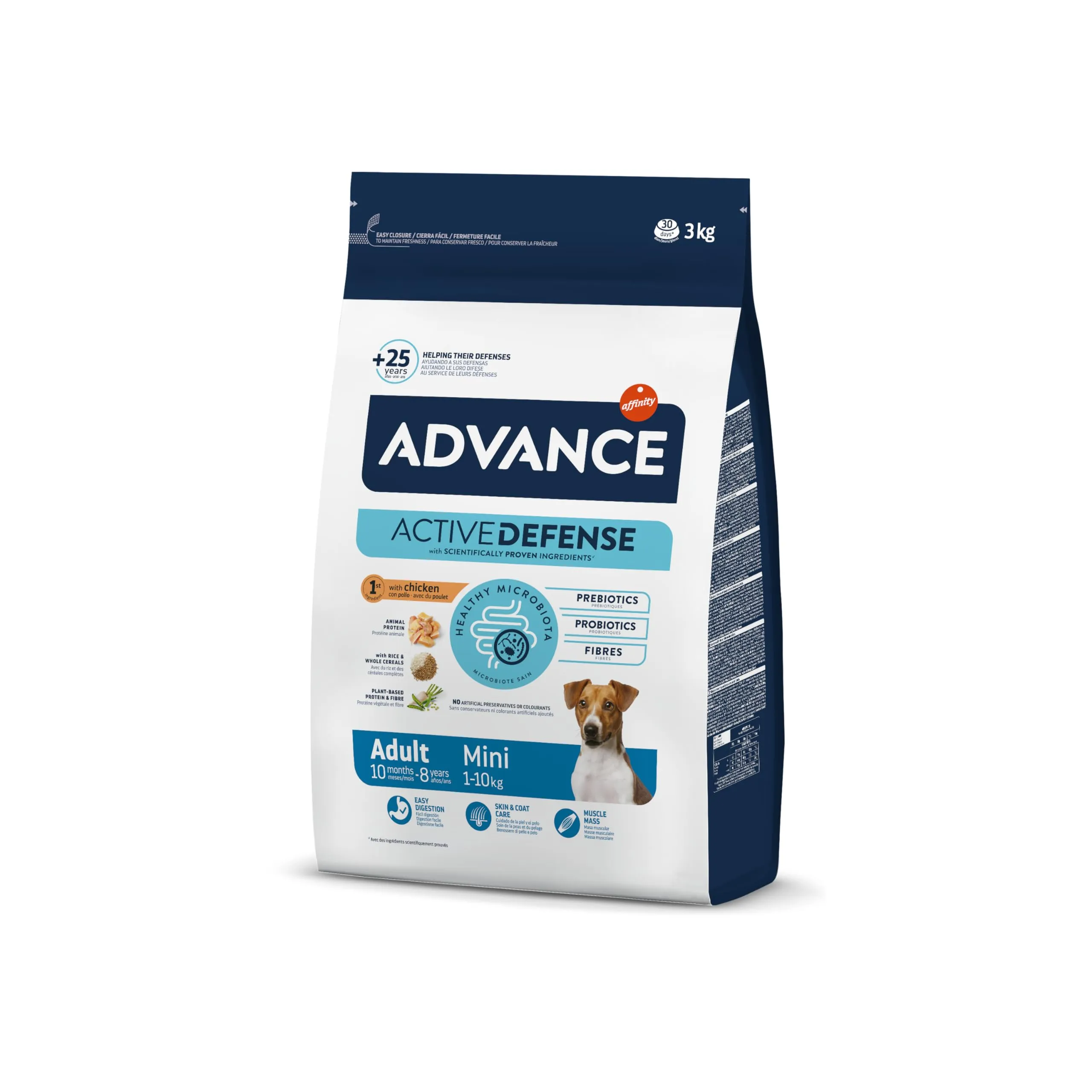 Advance Adult Mini Cibo per Cani, Misto - 3 kg