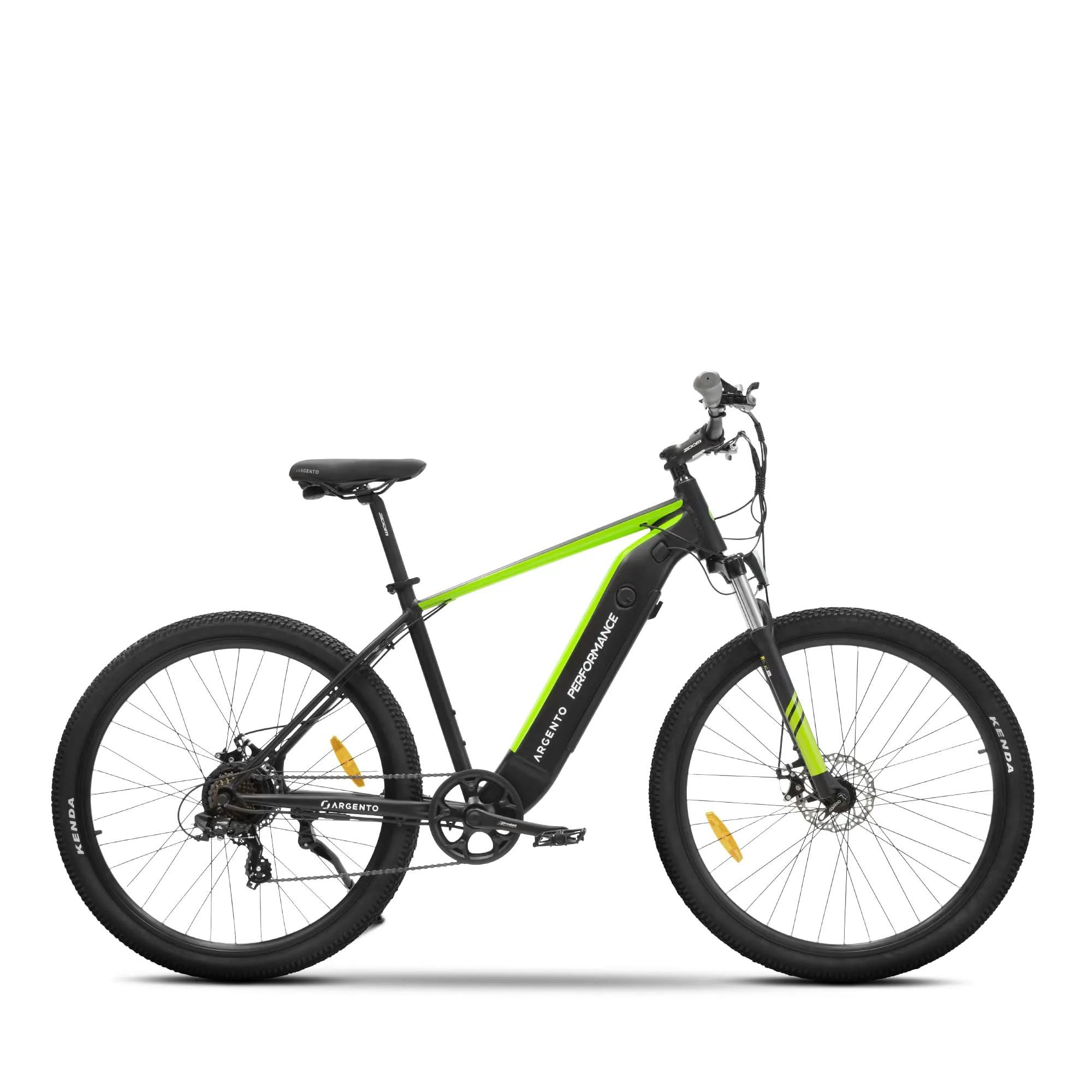 Argento Performance Mountain e-bike, Bici Elettrica, Batteria 468W, Motore 250W, Cambio Shimano 7 rapporti, Freni a Disco, Ruote 29"