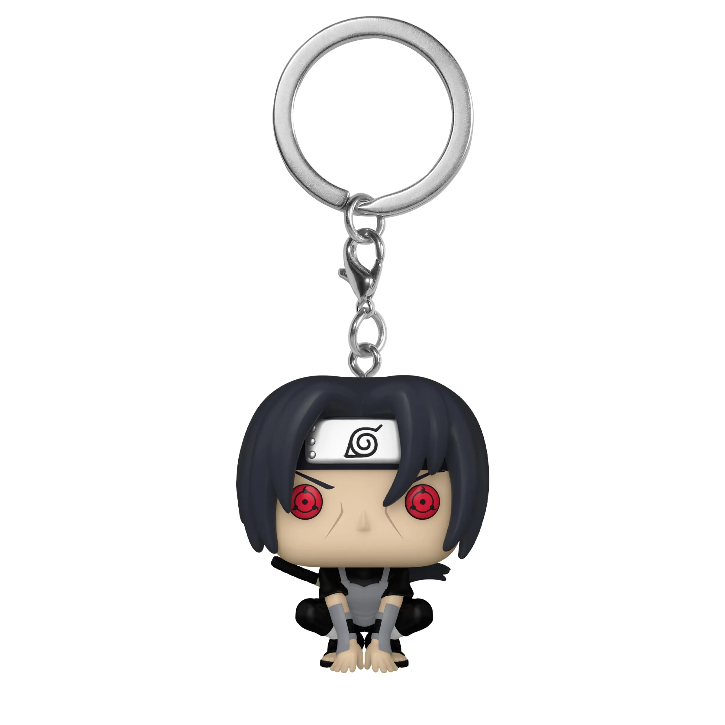 Funko POP! Keychain: Naruto - Itachi Uchiha - (Moonlit) - Mini Figura in Vinile da Collezione Novità Portachiavi - Riempitivi per Calze - Idea Regalo - Merchandising Ufficiale - Anime Fans